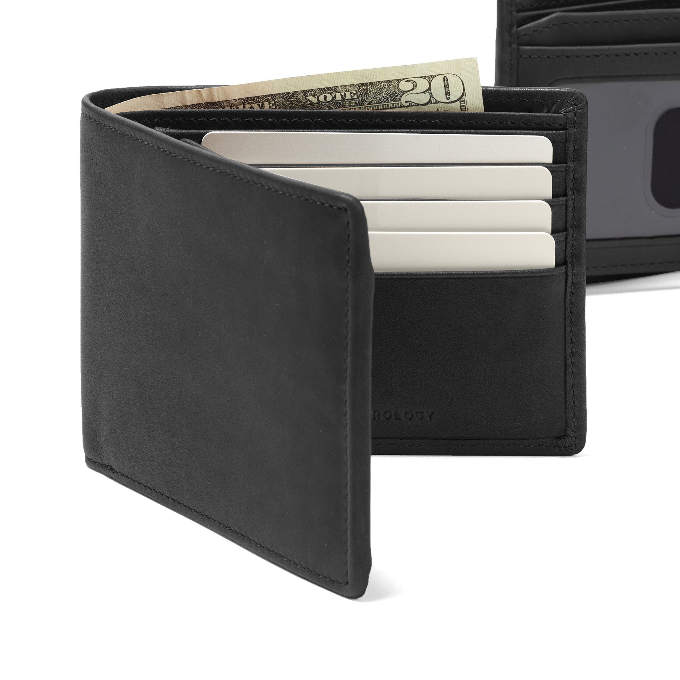 Bifold Wallet with Flap | Full grain leather, secure everyday
