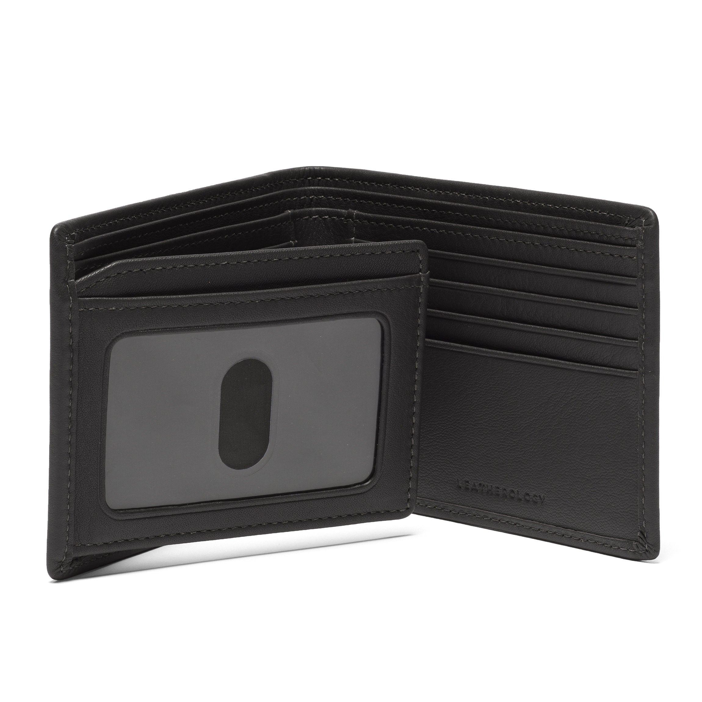 Bifold Wallet with Flap | Full grain leather, secure