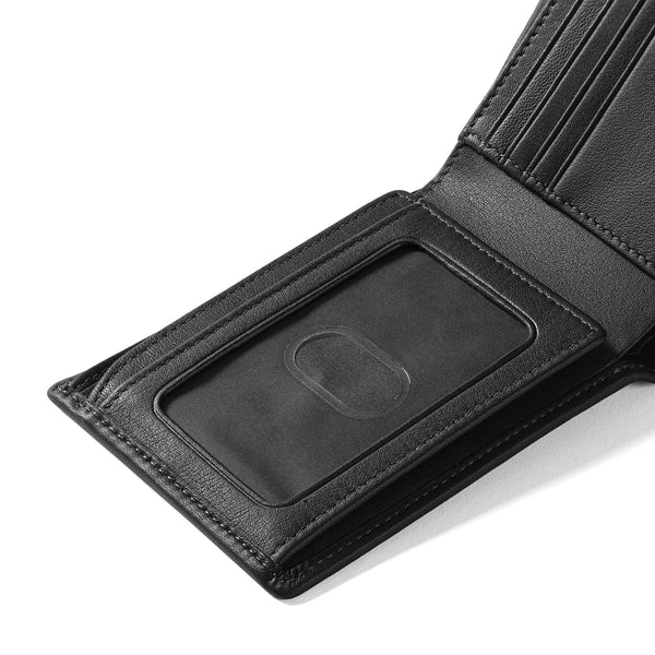 Bifold Wallet with Flap | Full grain leather, secure