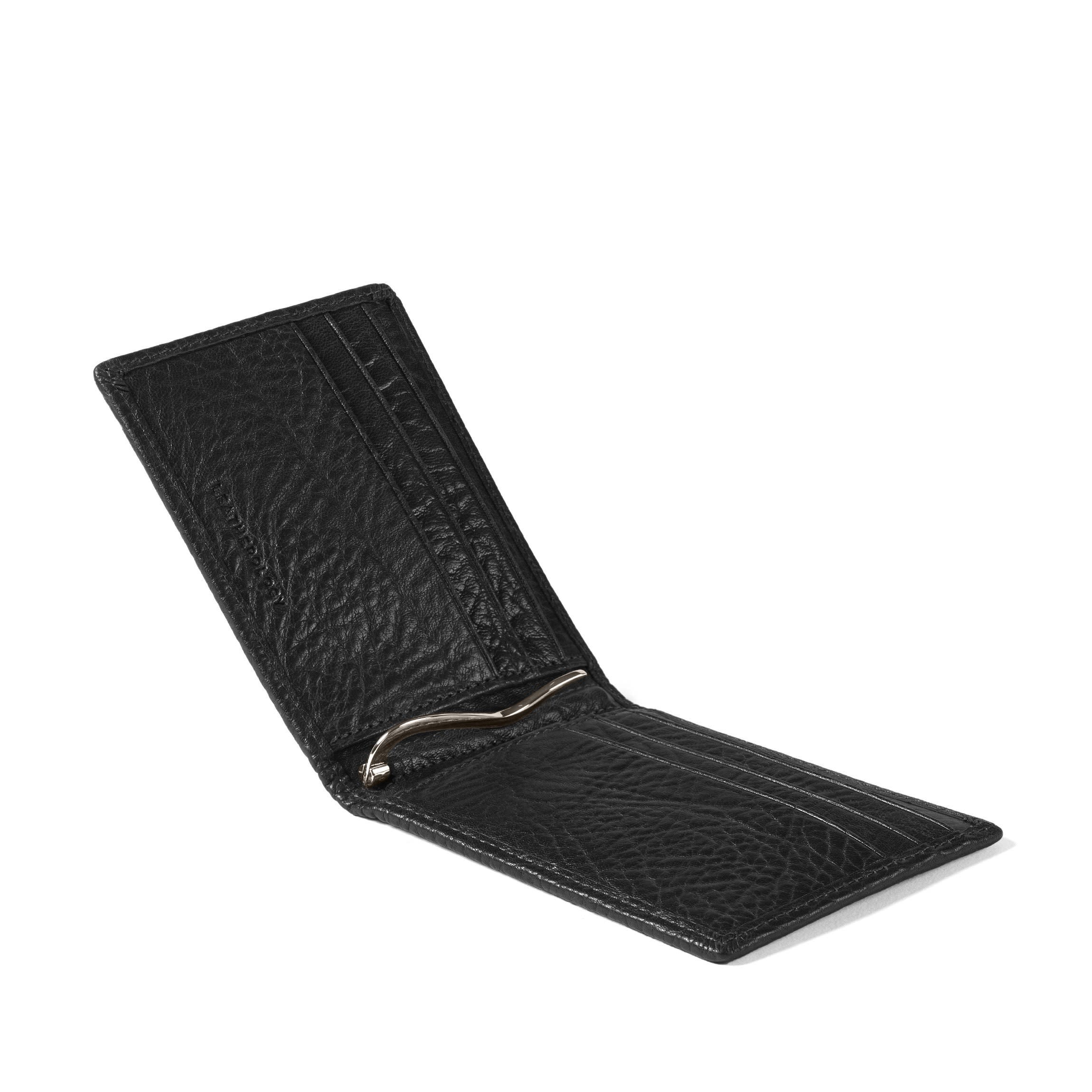 Bifold with Money Clip | Full grain leather, slim financial