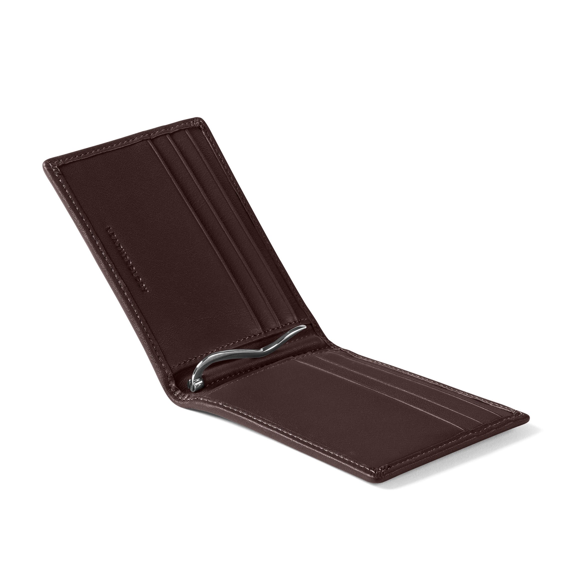 Bifold with Money Clip | Full grain leather, slim financial