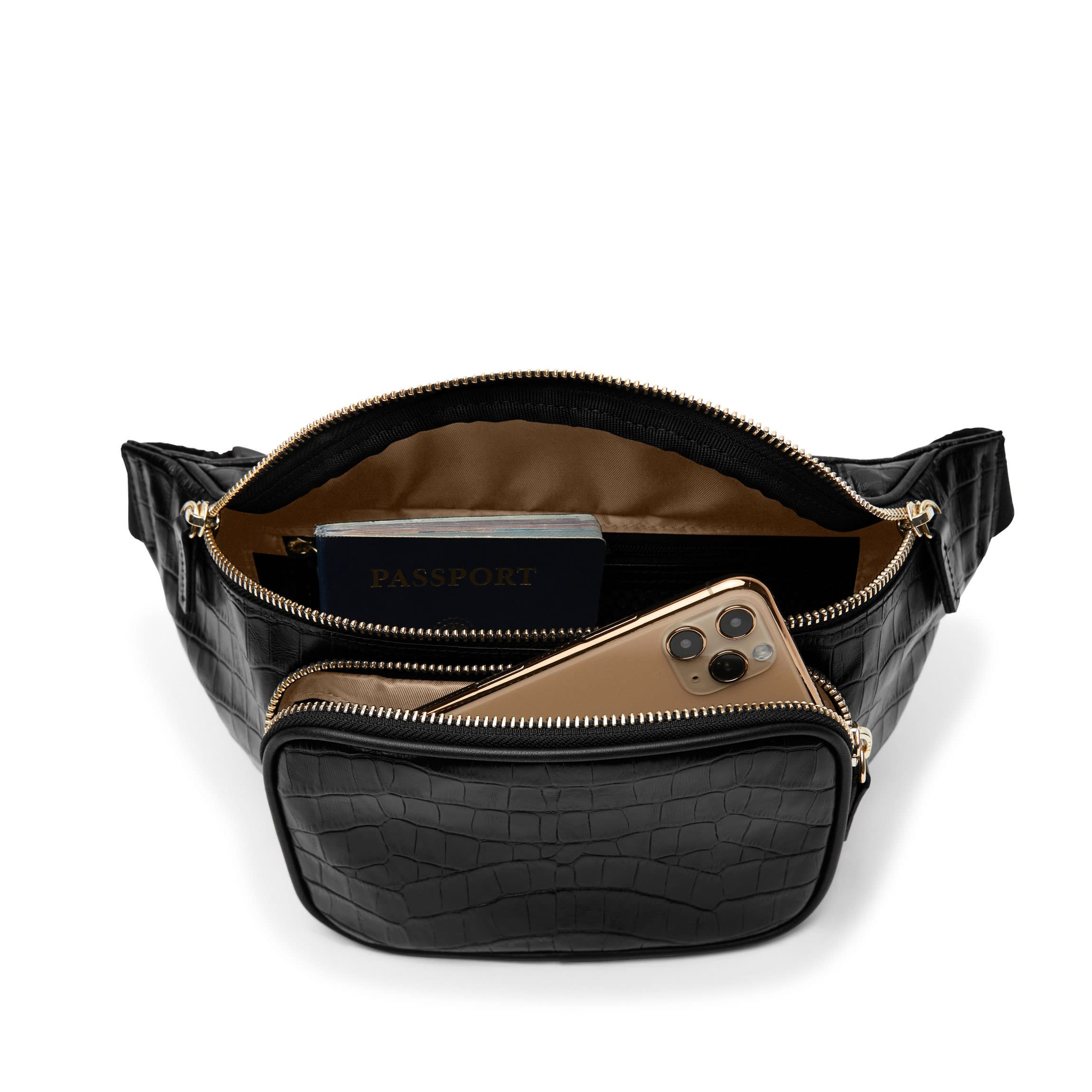 Blake Belt Bag | Full Grain Leather, Hands-free Versatility 