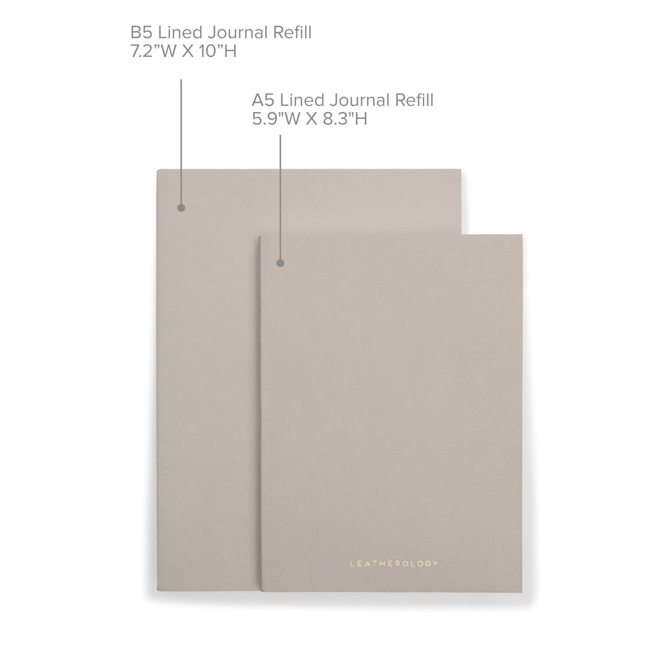 A5 Zippered Journal | Full grain leather, compact and secure