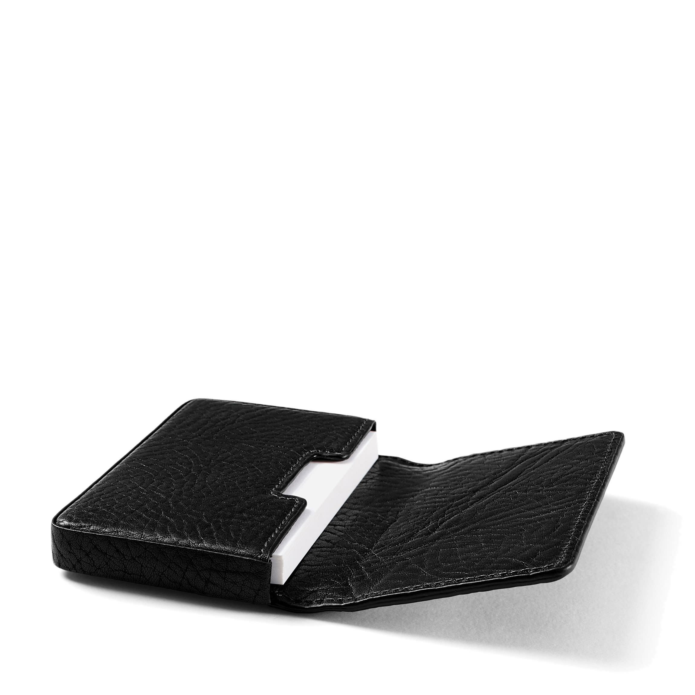 Business Card Case | Full grain leather, professional card storage