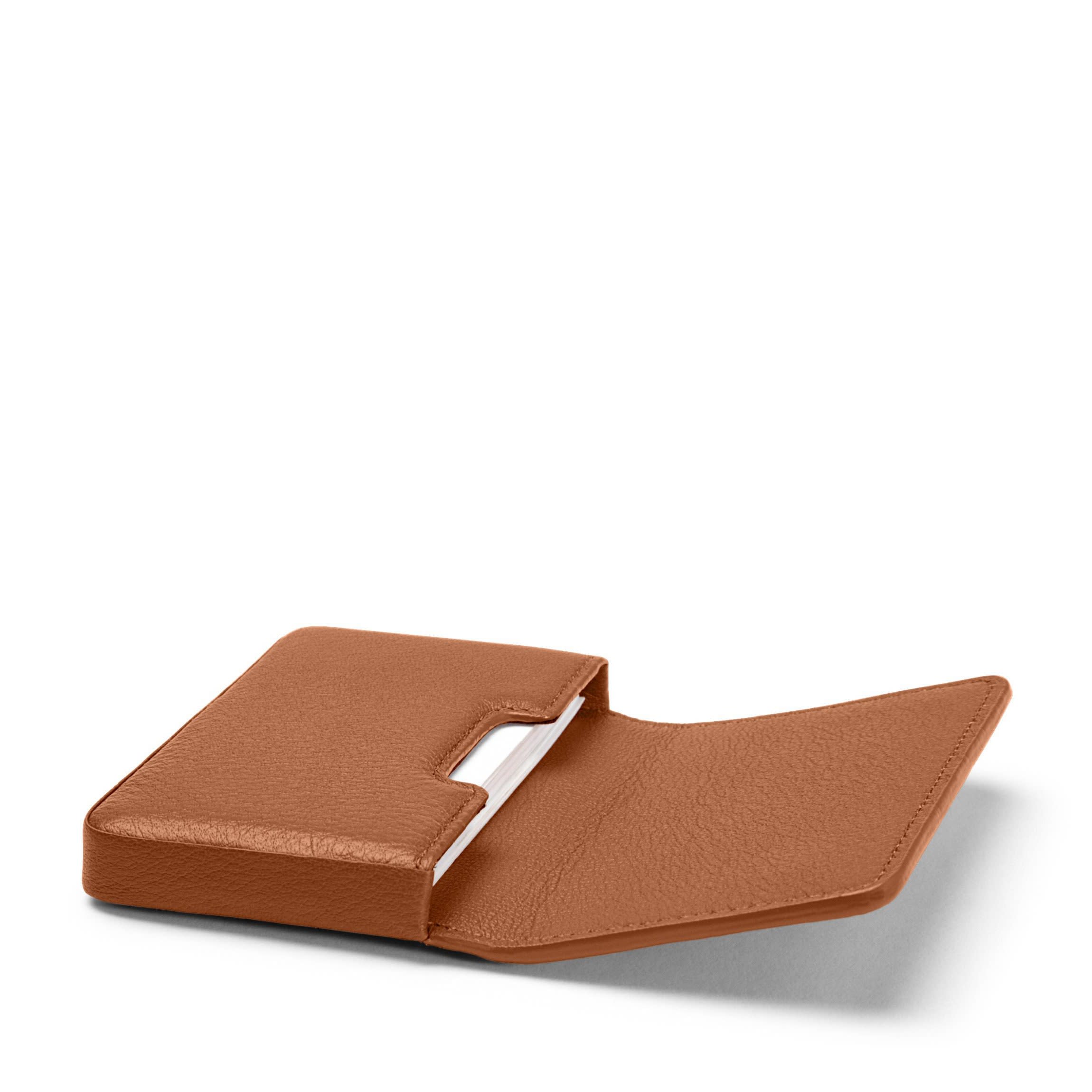 Business Card Case | Full grain leather, professional card storage