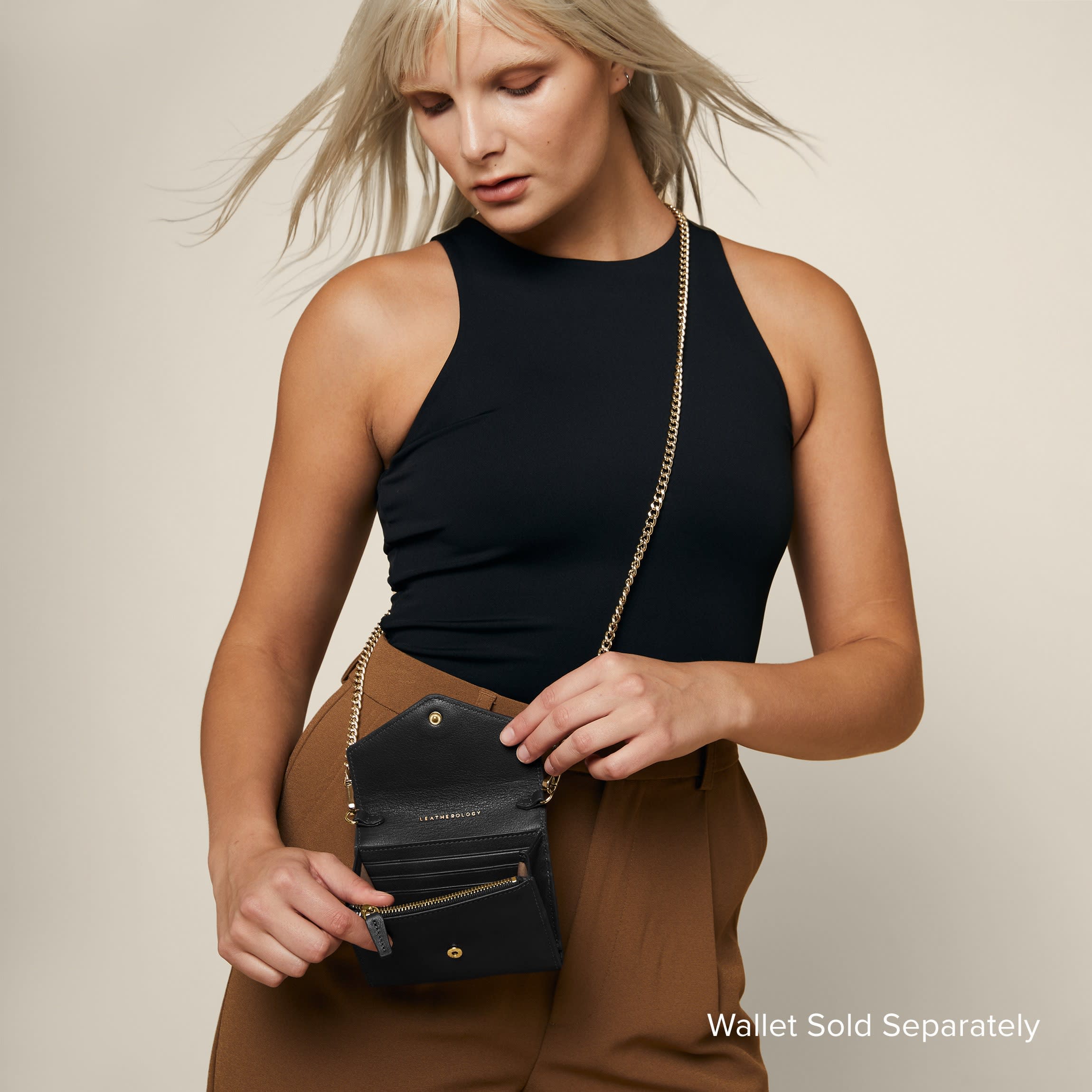 shoulder bag cross body chain strap