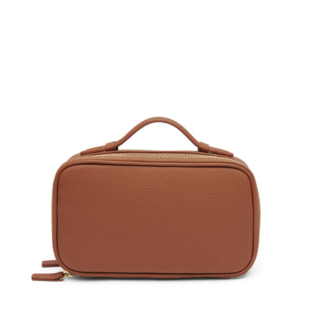 Daily Small Travel Case Saddle Brown