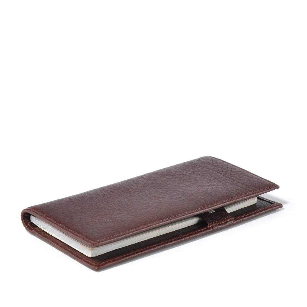 Deluxe-Checkbook-Cover-with-Divider-Brown-Italian-C14-506-1