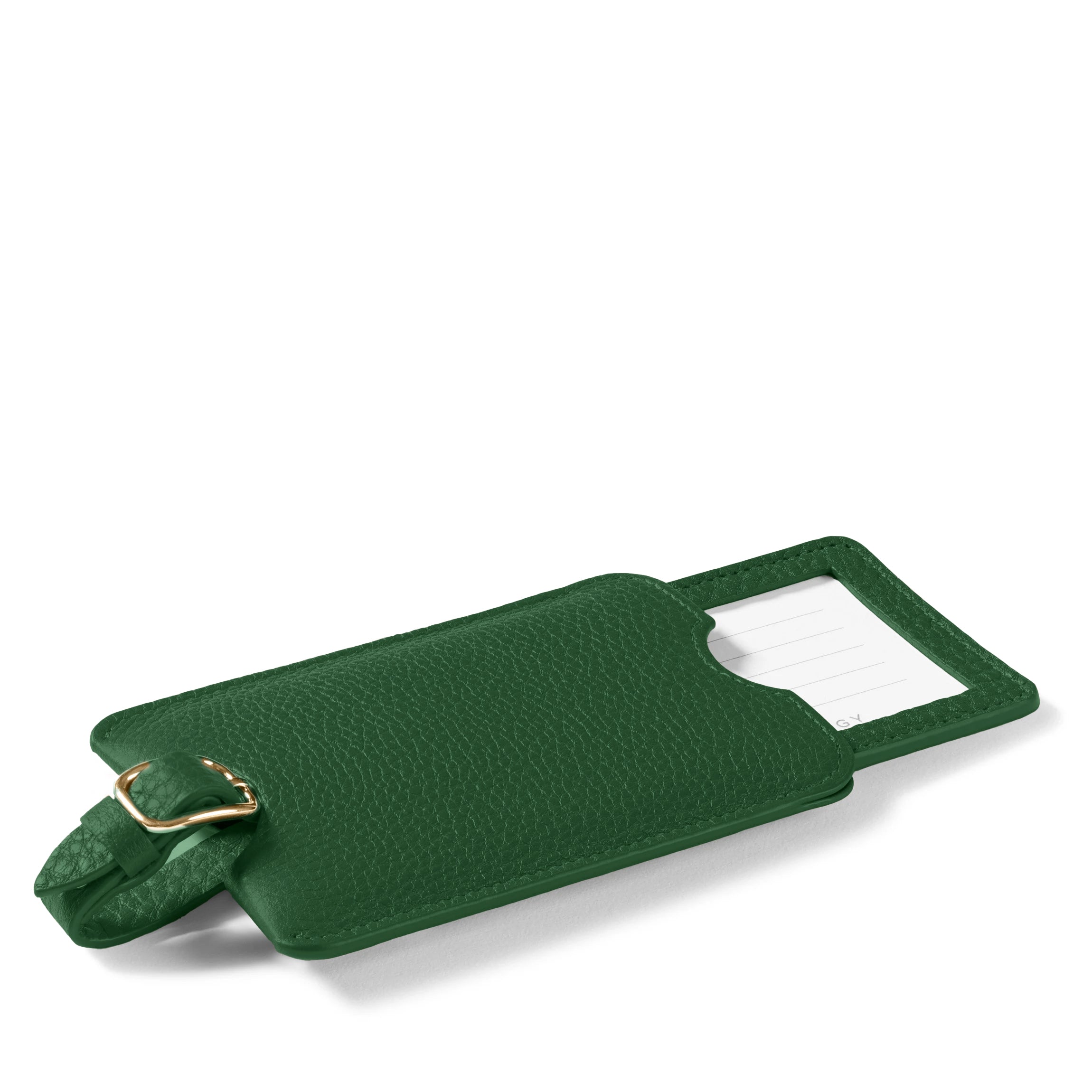 Deluxe Luggage Tag | Full Grain Leather, Elegant Travel Accessory