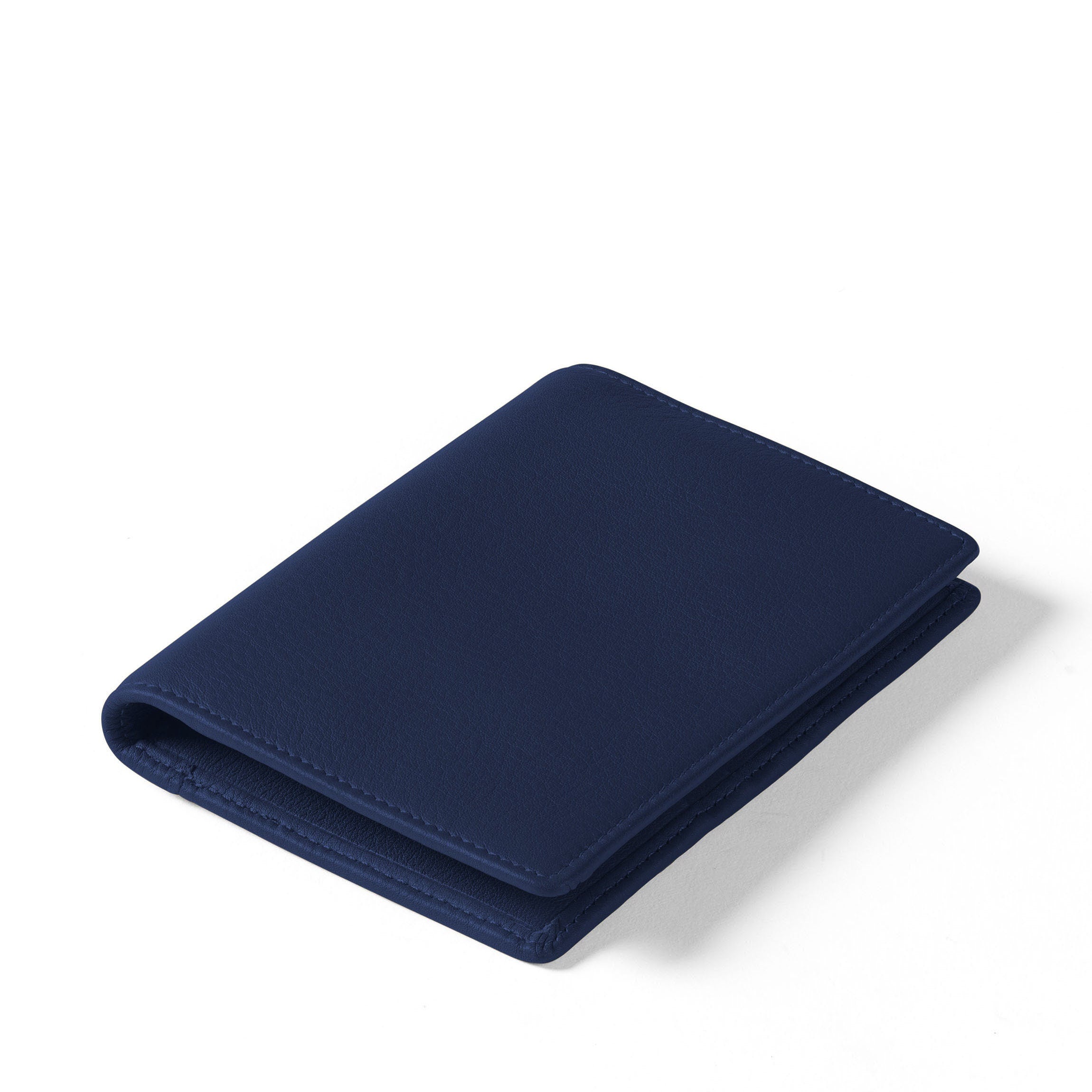 ②［ＩＤＥＥ］ＰＵＵＦbody　（Ｃｏｖｅｒ　ＮＡＶＹ） Deluxe Passport Cover | Full grain leather, secure travel