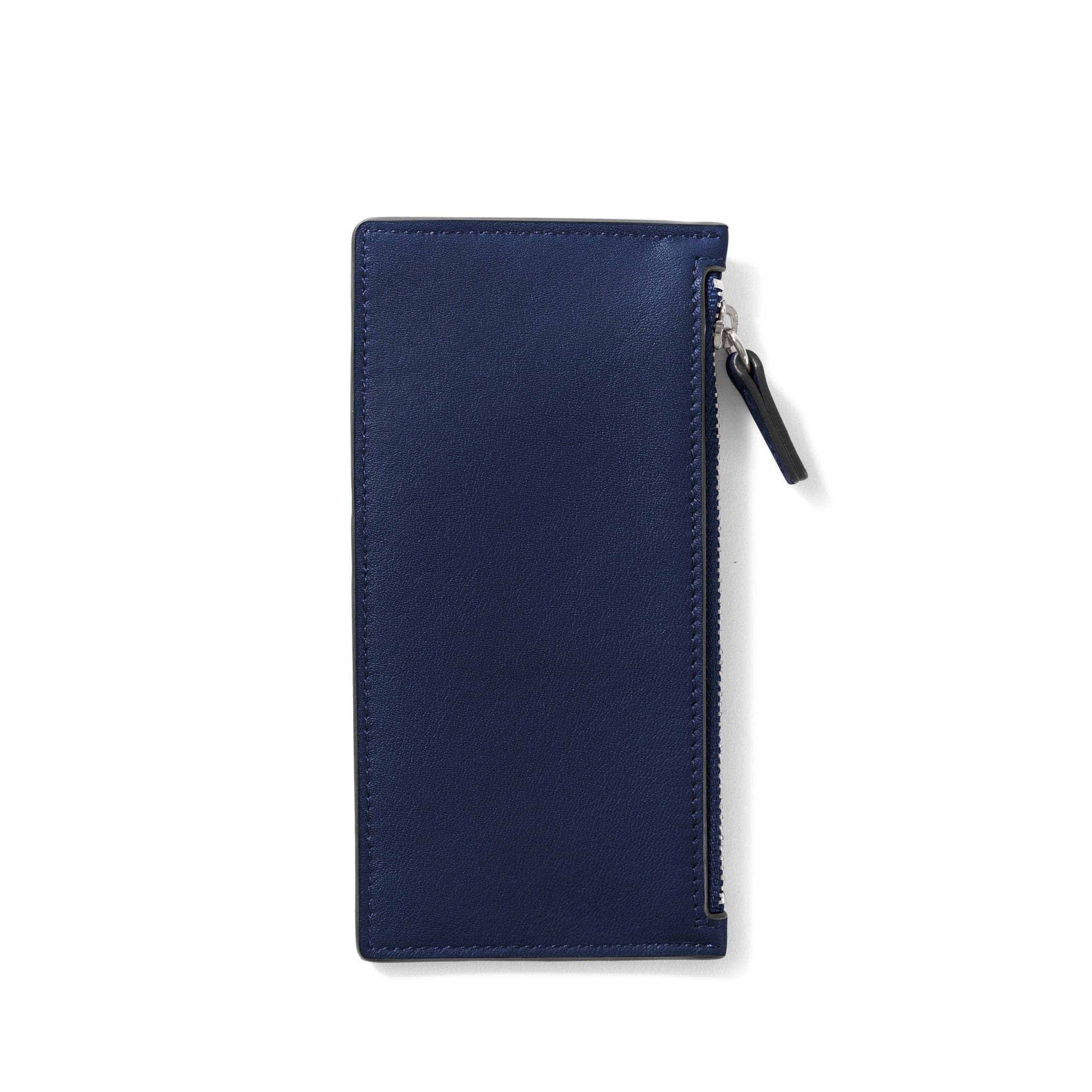 Devon Slim Zip Card Case | Full grain leather, compact card