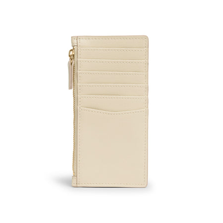 deci L字ウォレット ovy kaja Devon Slim Zip Card Case | Full grain leather, compact card