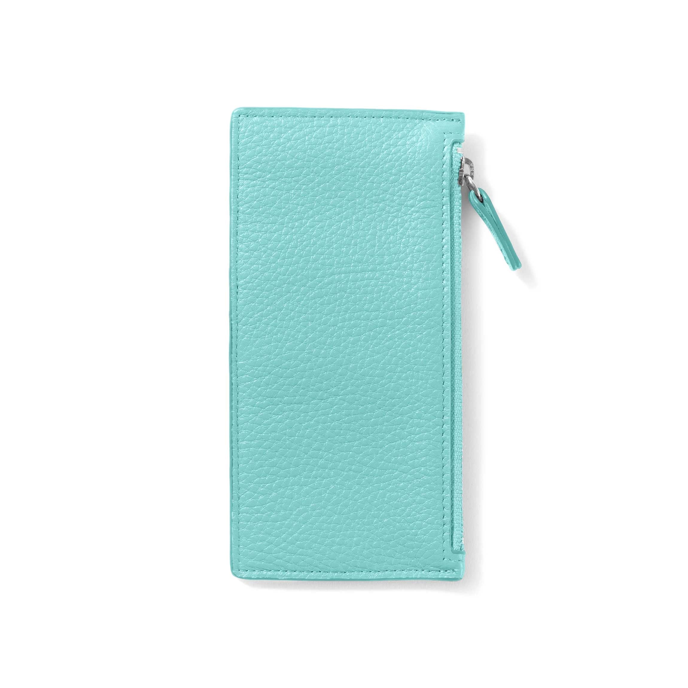 Devon Slim Zip Card Case | Full Grain Leather, Compact Card