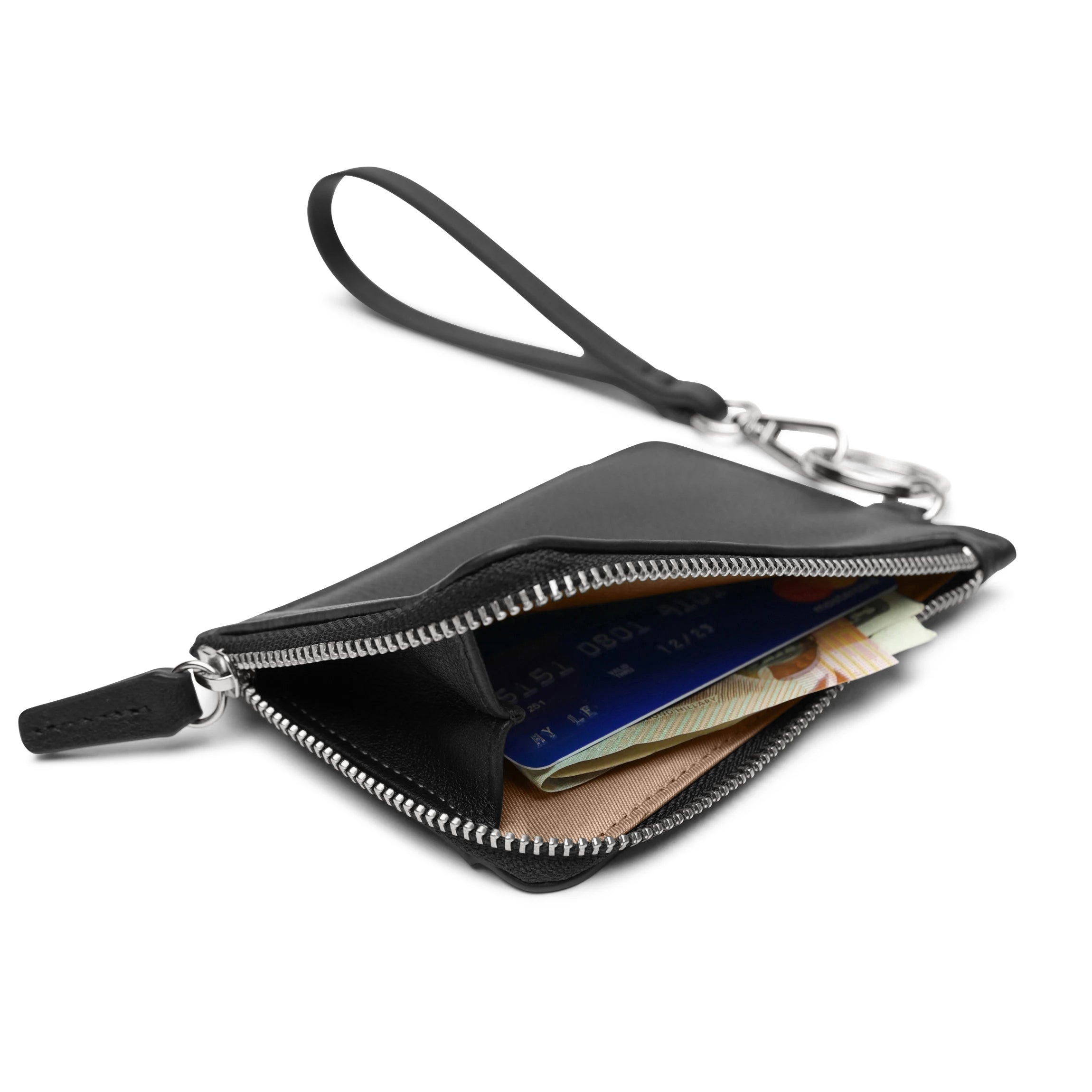 Devon Wristlet | Full grain leather, versatile everyday pouch