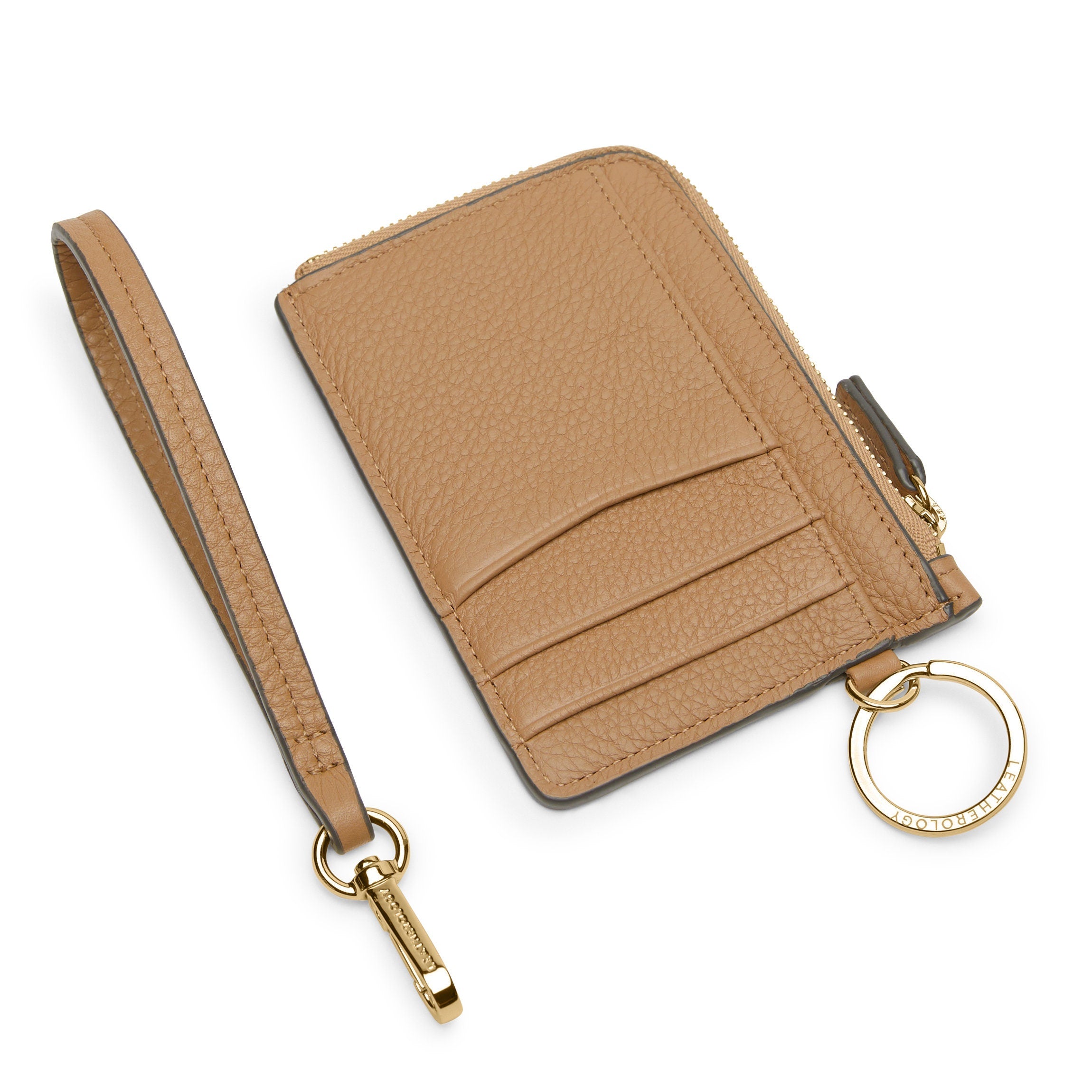 Devon Wristlet | Full grain leather, versatile everyday pouch