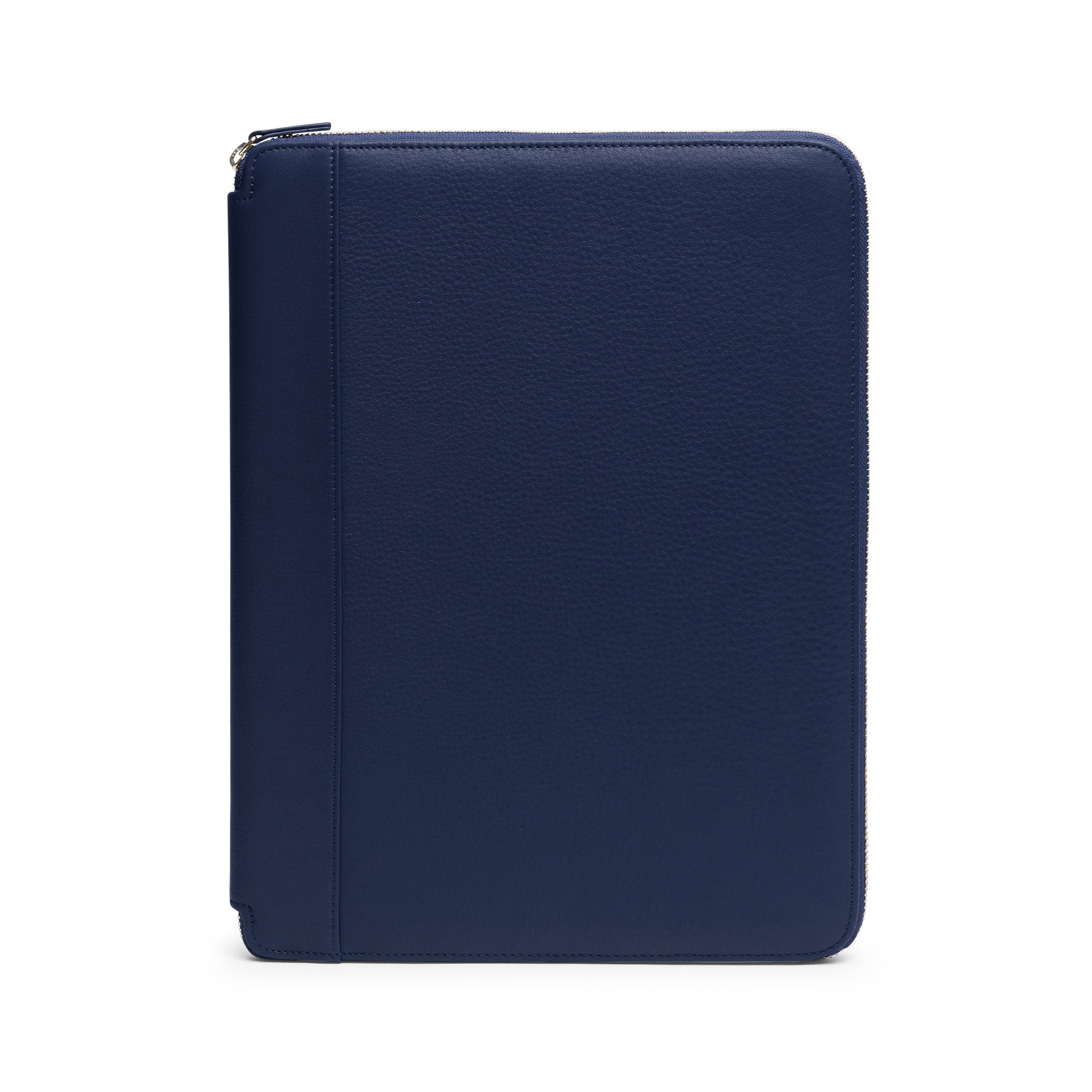 Executive Zippered Portfolio | Full Grain Leather, Professional