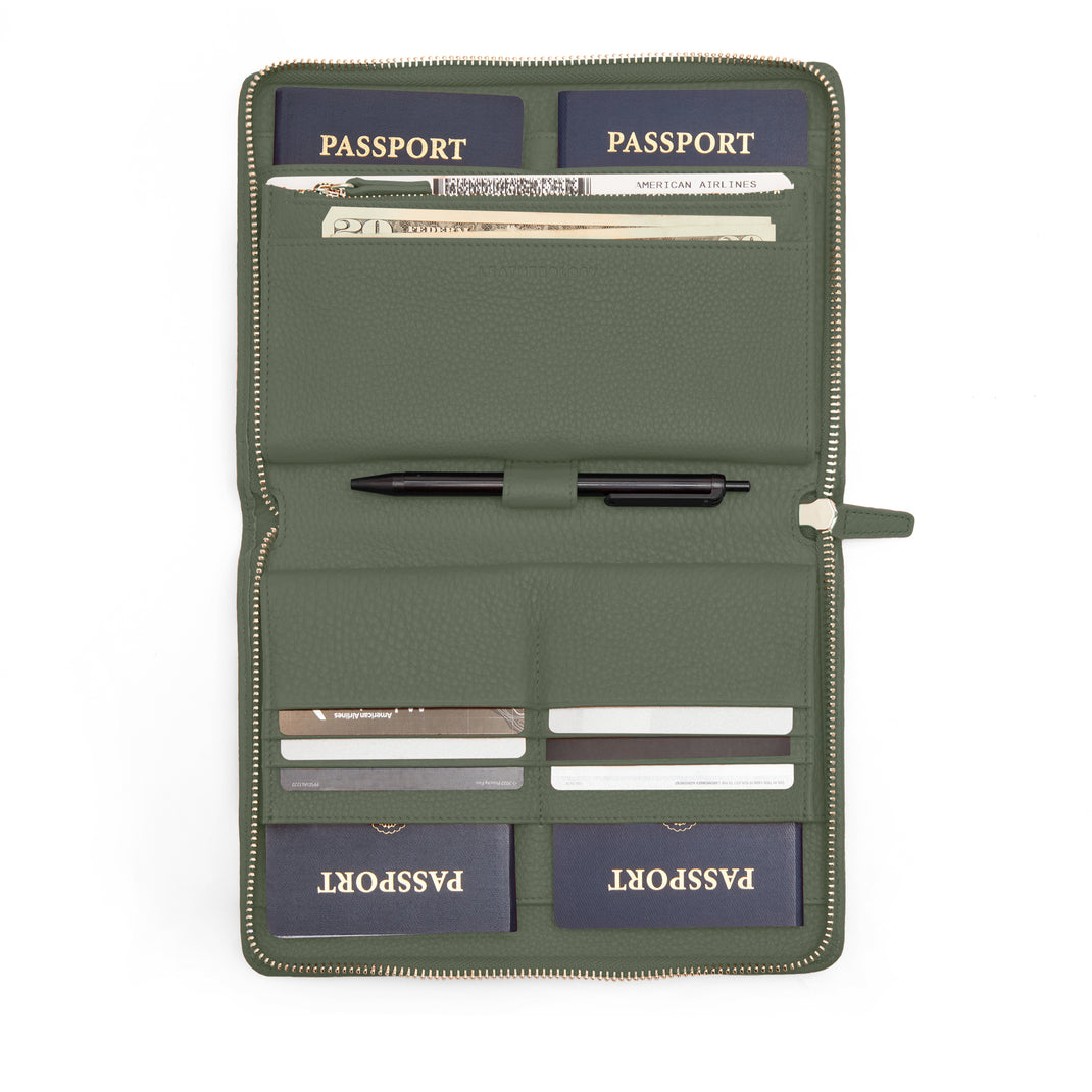 Family Pasport Holder-Moss-481-414-2