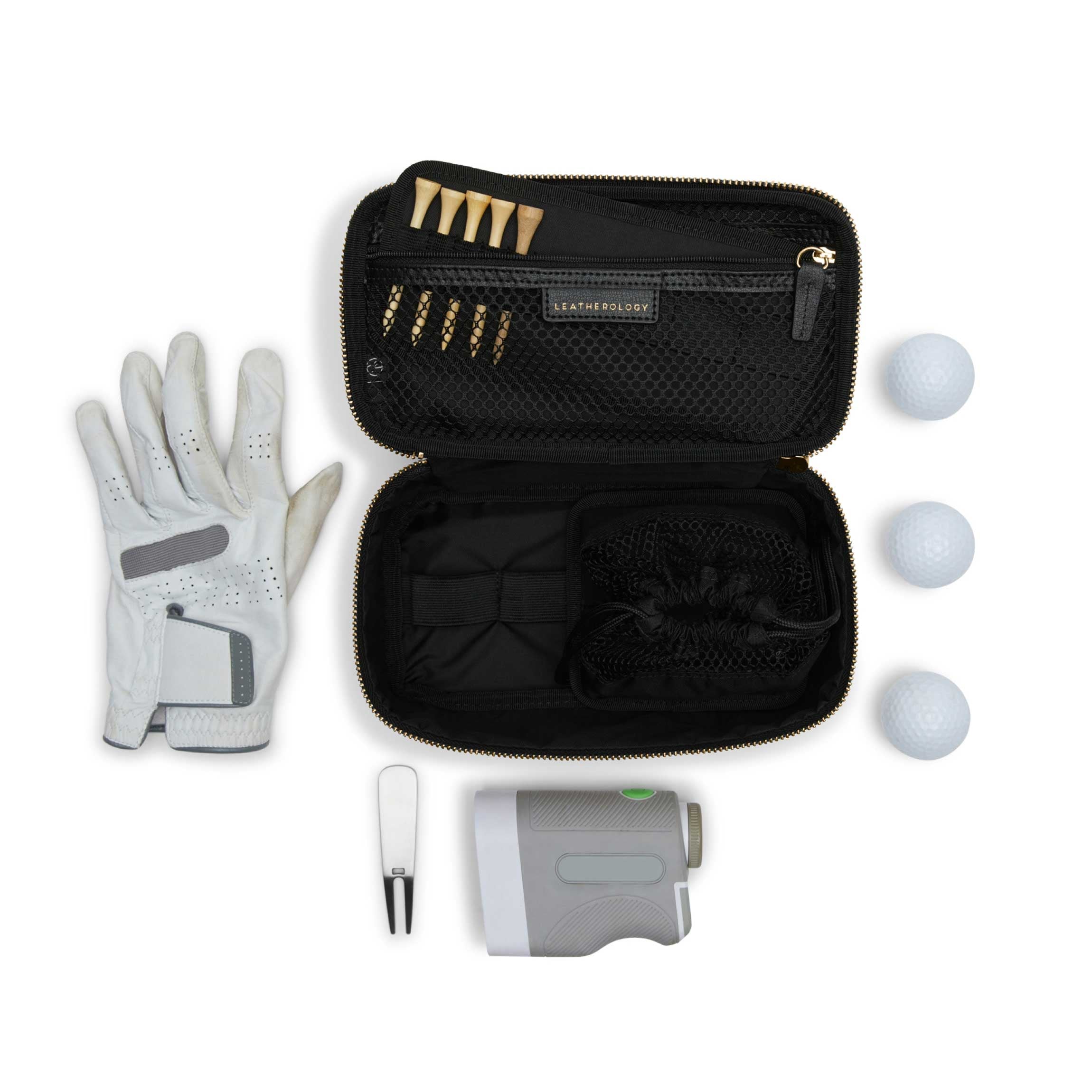 Golf Organizer | Full Grain Leather, Essential Course Accessory