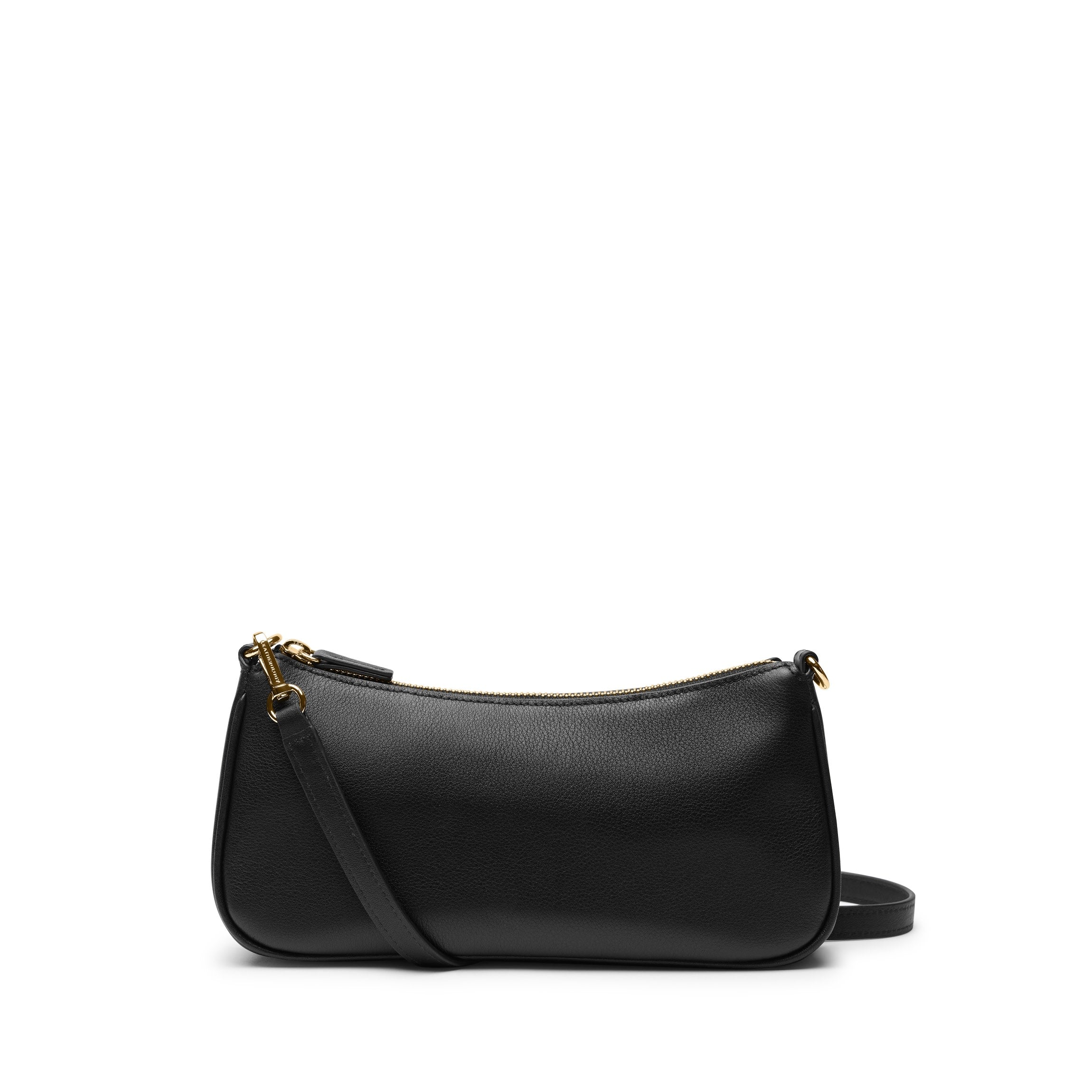 Greta Chain Small Pochette | Full grain leather, compact and chic