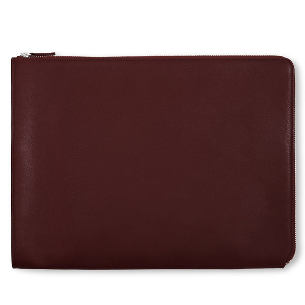 Gusseted Document and Laptop Holder | Full grain leather
