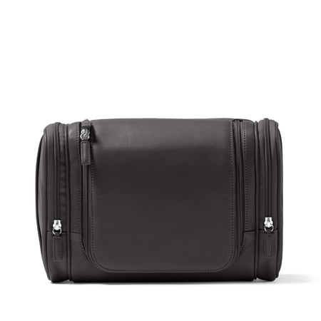 Leatherology Black Onyx Multi Pocket Hanging Toiletry