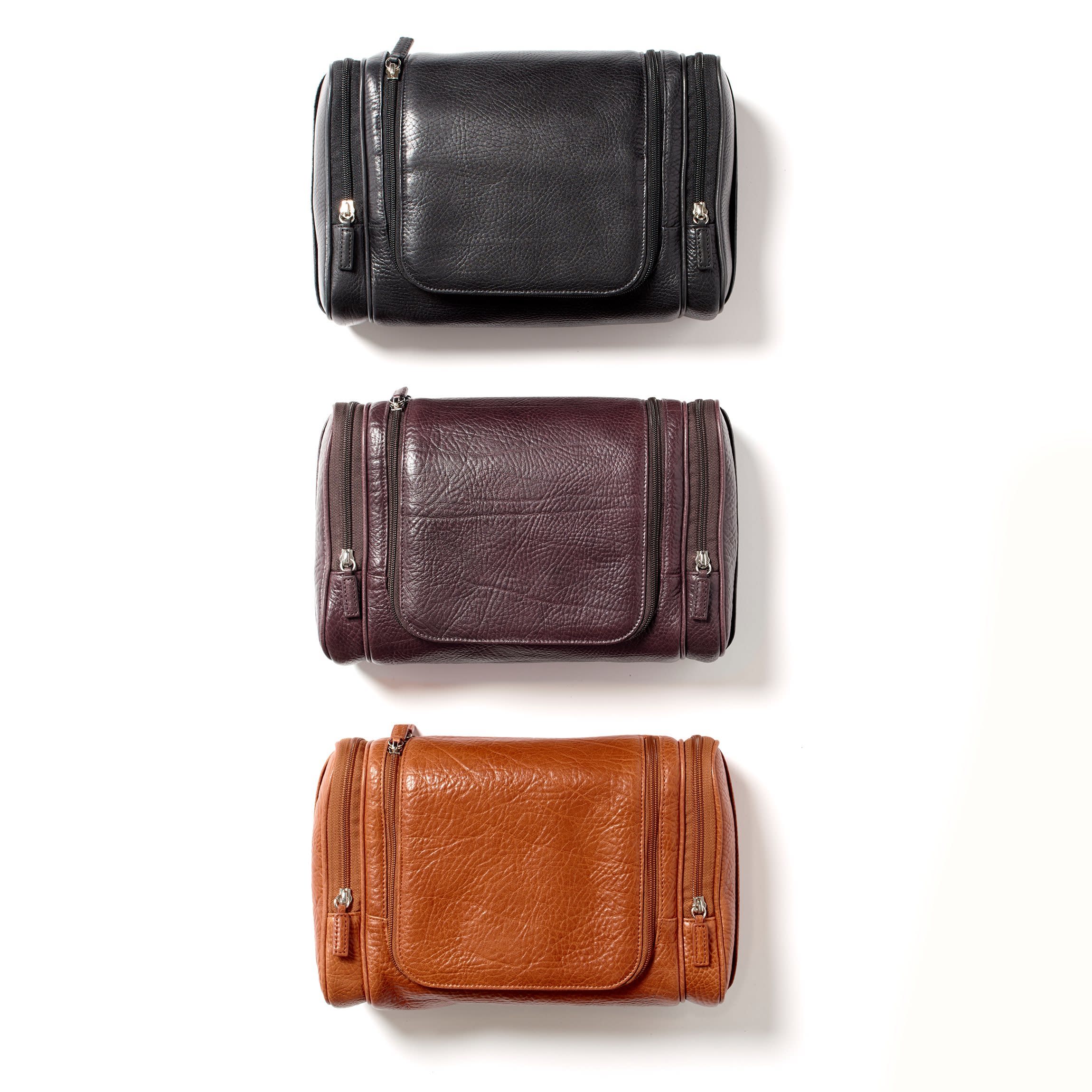 Hanging Toiletry Kit | Travel-Ready Leather Toiletry Bag