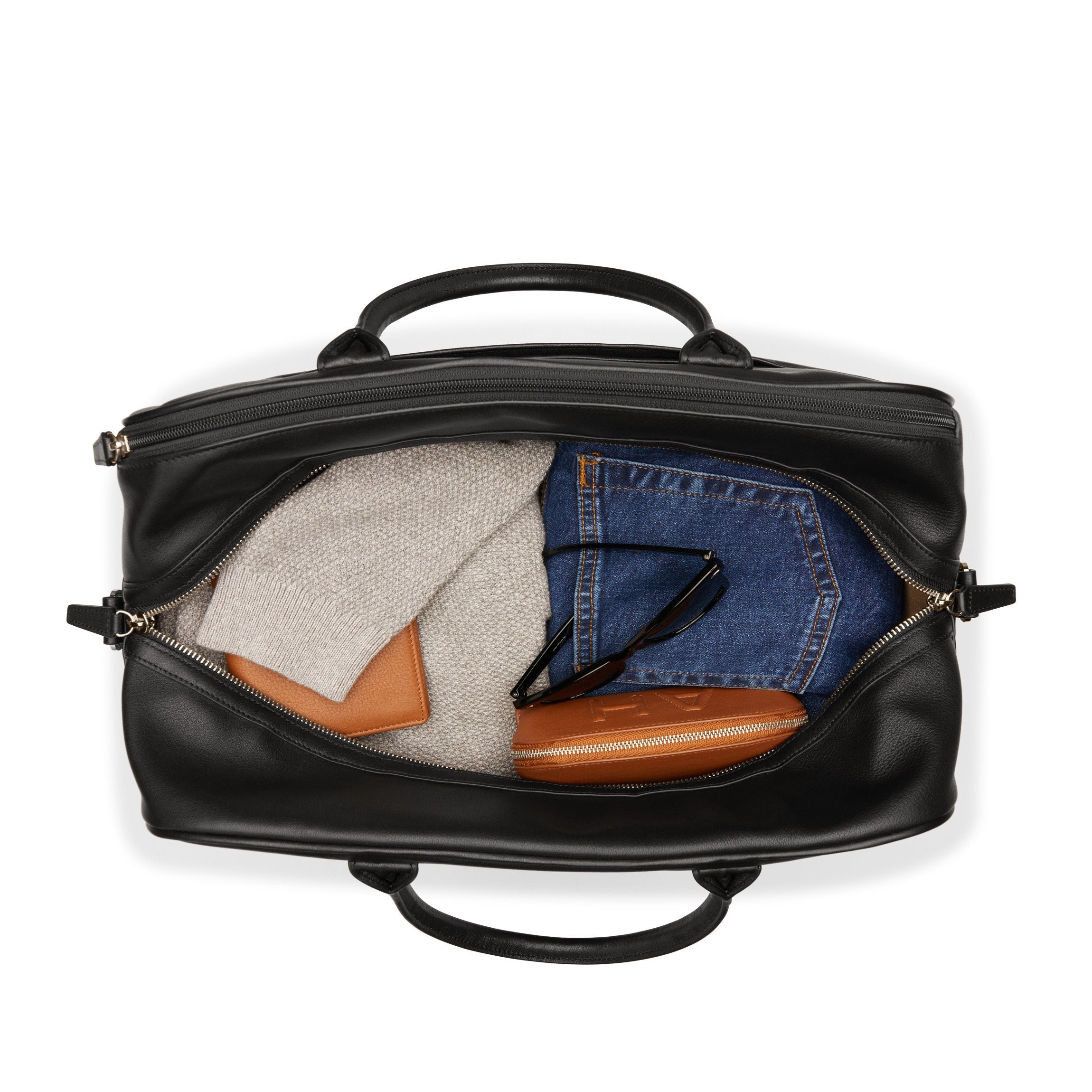 Harwood Weekender | Full grain leather, versatile getaway bag