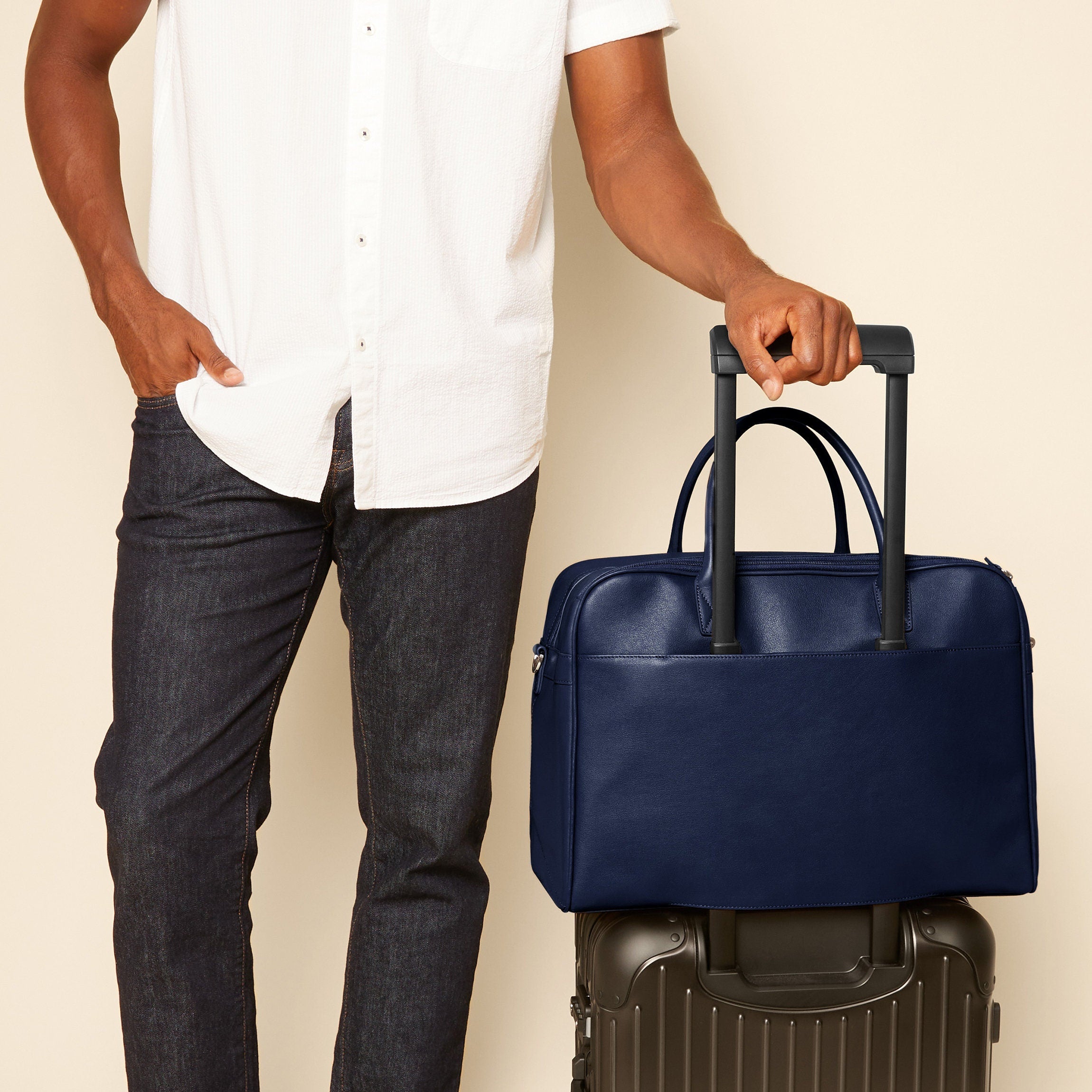 Harwood Weekender | Full grain leather, versatile getaway bag