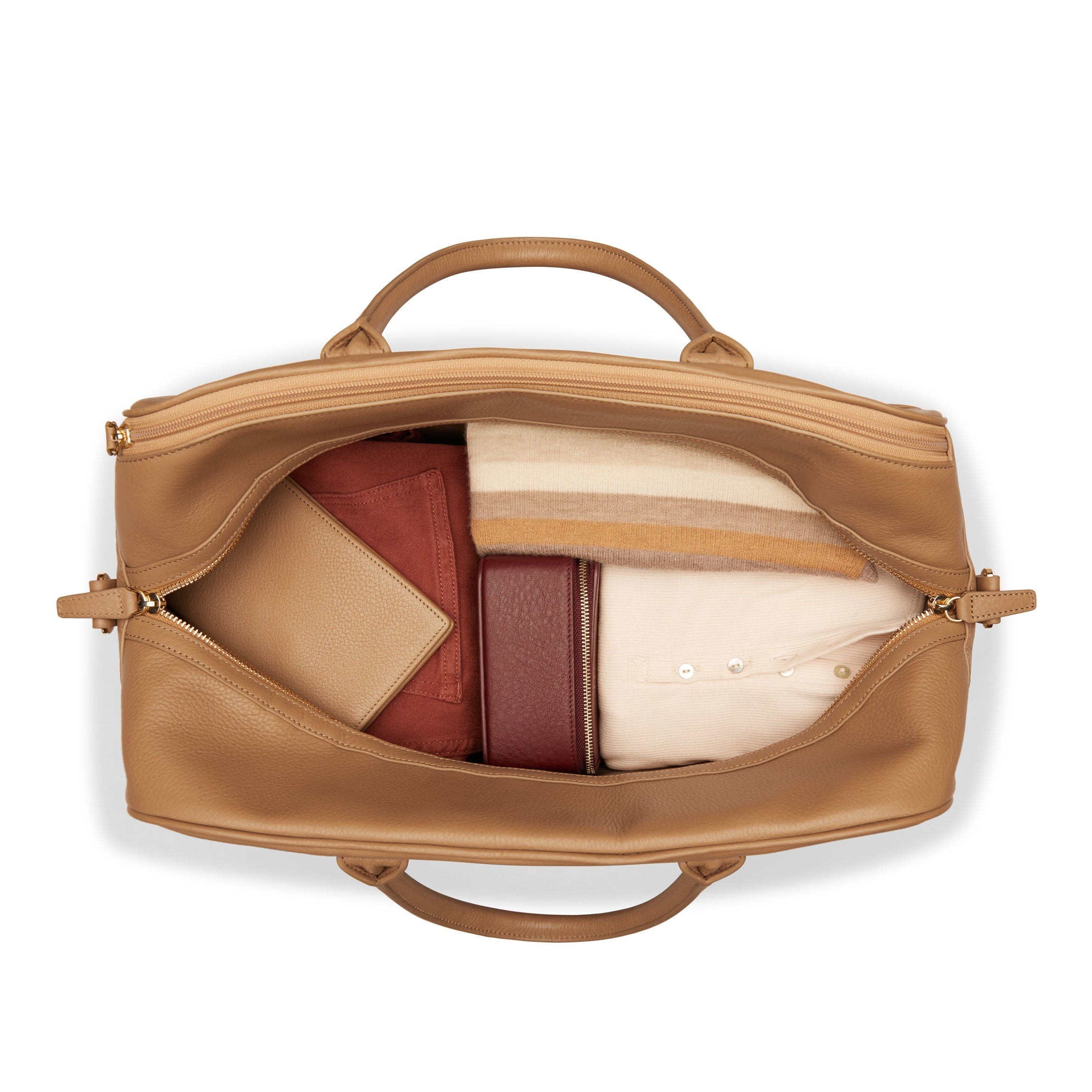 Harwood Weekender | Full grain leather, versatile getaway bag