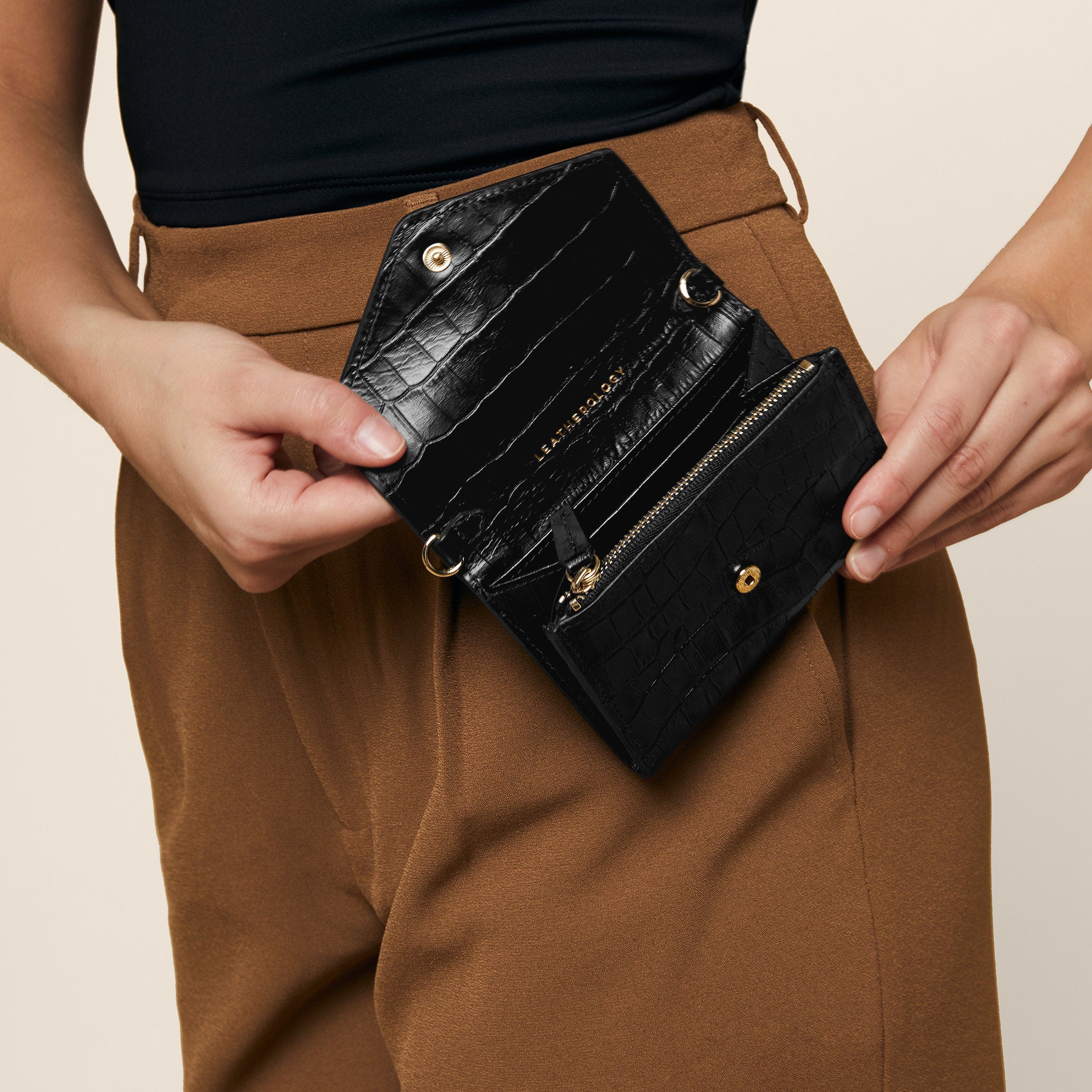 Haven Compact Wallet Cocoa