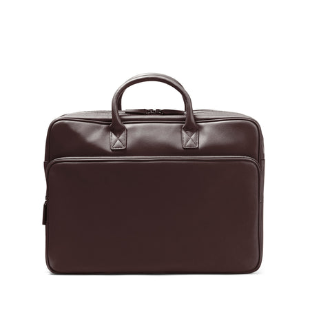 Henderson Laptop Brief Bag | Full grain leather, professional tech