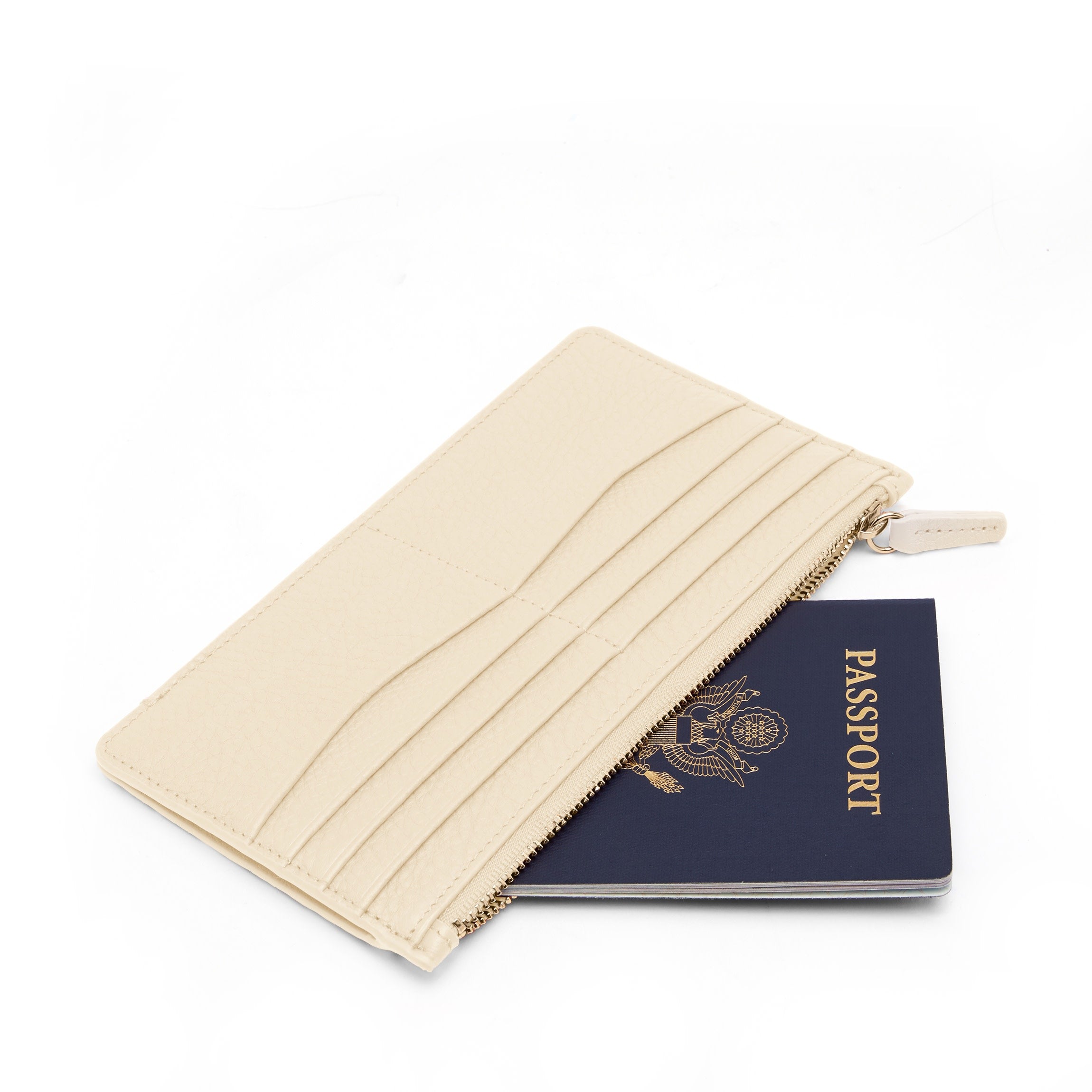 Highland Slim Horizontal Wallet | Full Grain Leather Sand