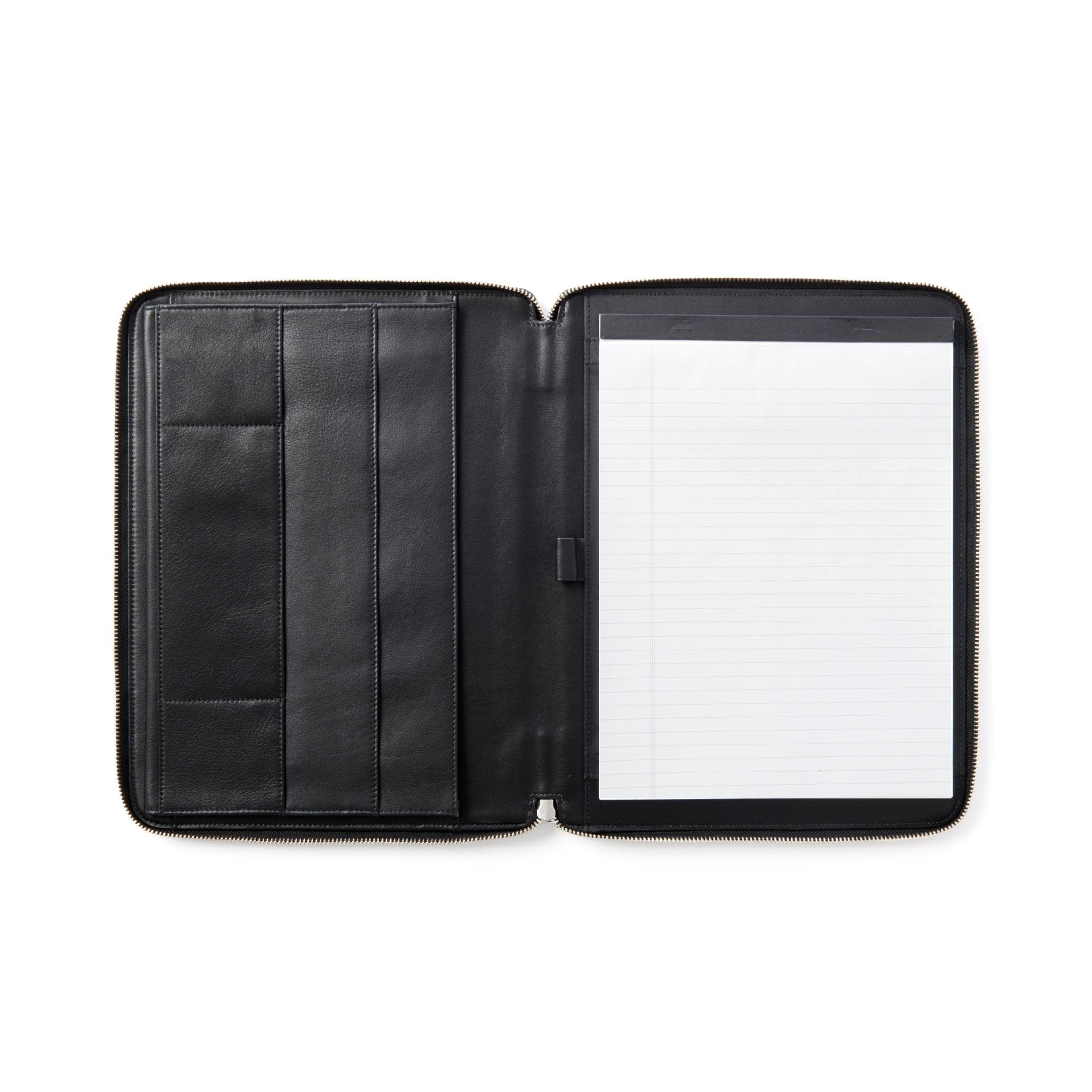 iPad Portfolio | Full grain leather, professional tech organizer
