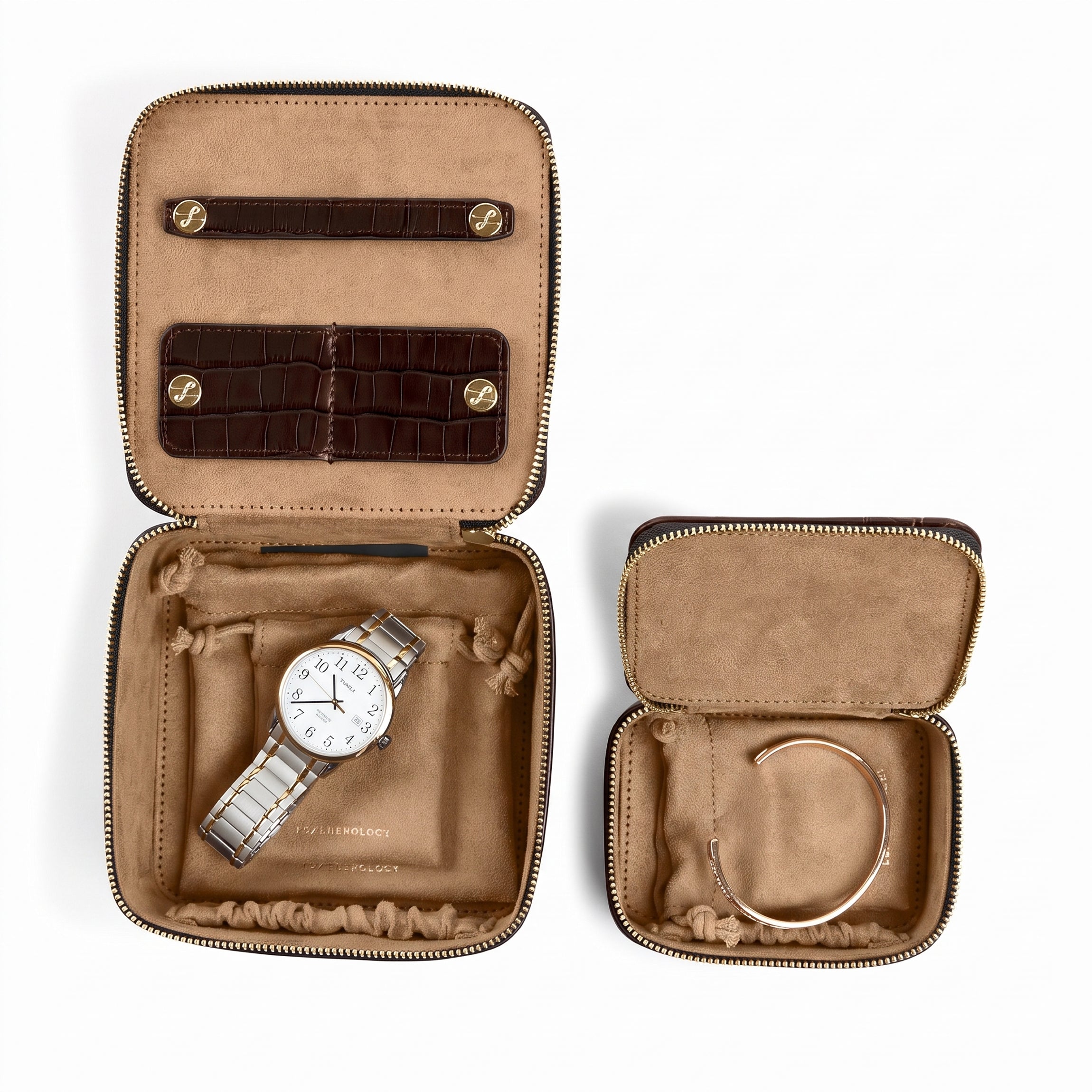 Jewelry Organizer Set | Full Grain Leather, Complete Jewelry