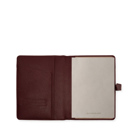 A5 Snap Journal | Full grain leather, timeless journal design