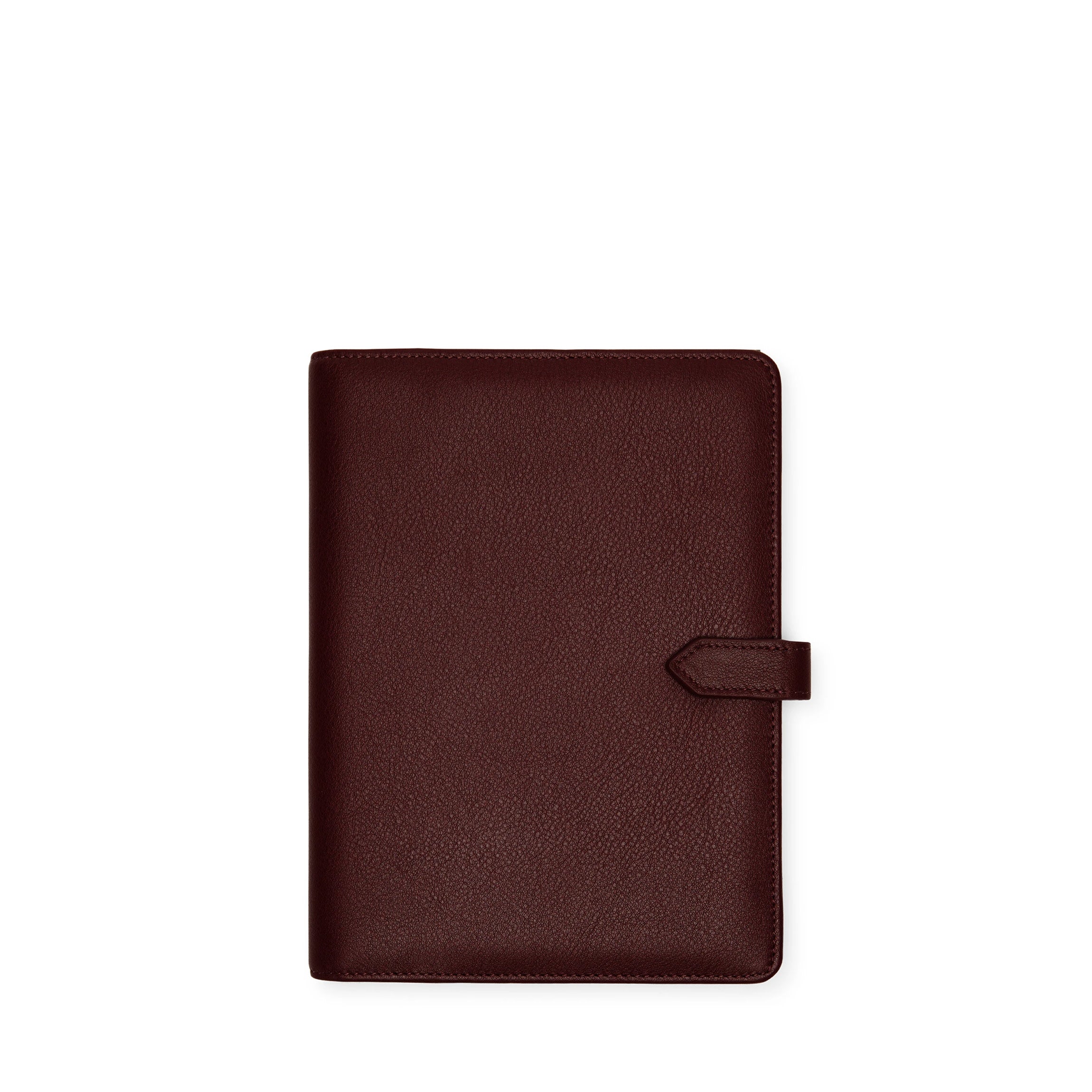 A5 Snap Journal | Full grain leather, timeless journal design