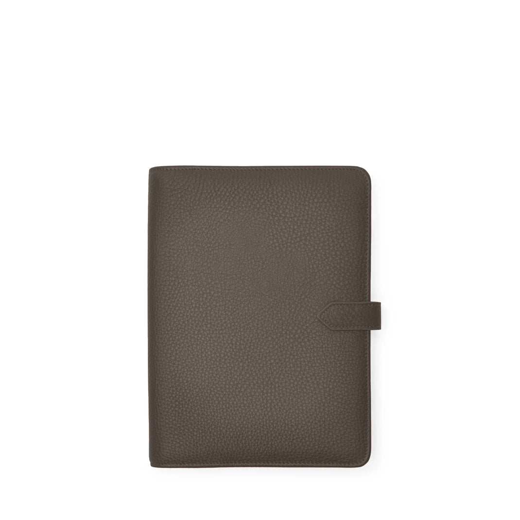 Cuaderno con broche A5 color madera flotante  