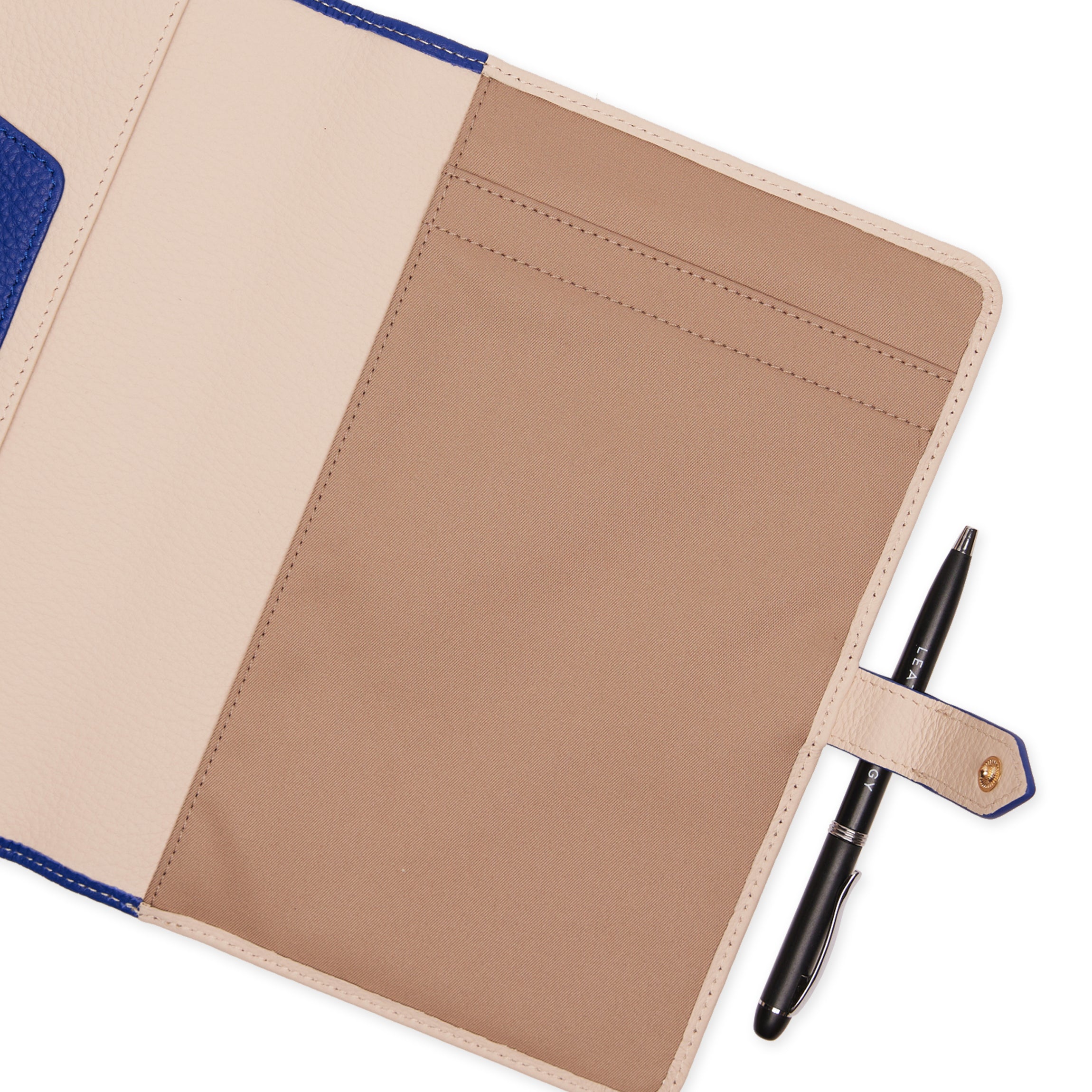 A5 Snap Journal | Full grain leather, timeless journal design