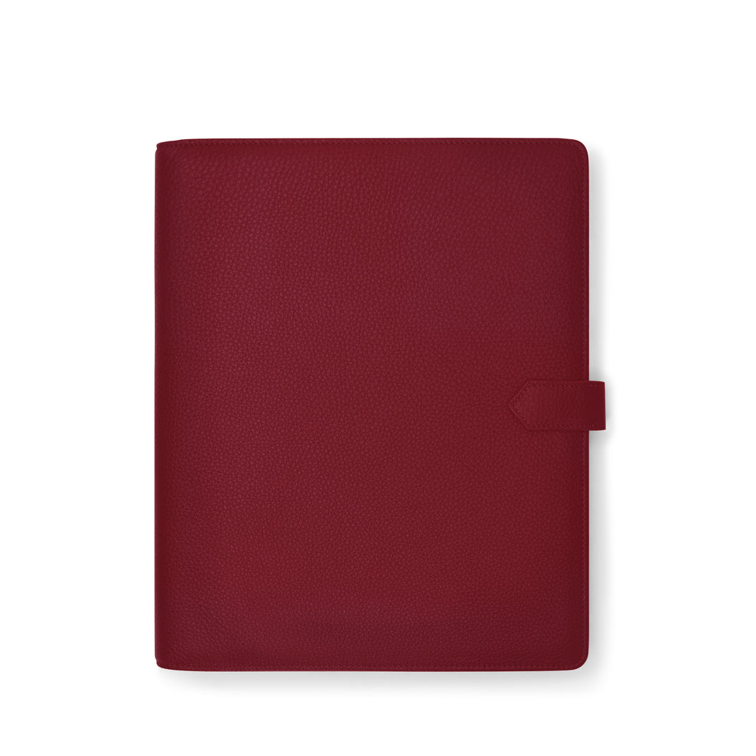 Letter Snap Bound Journal Garnet Red