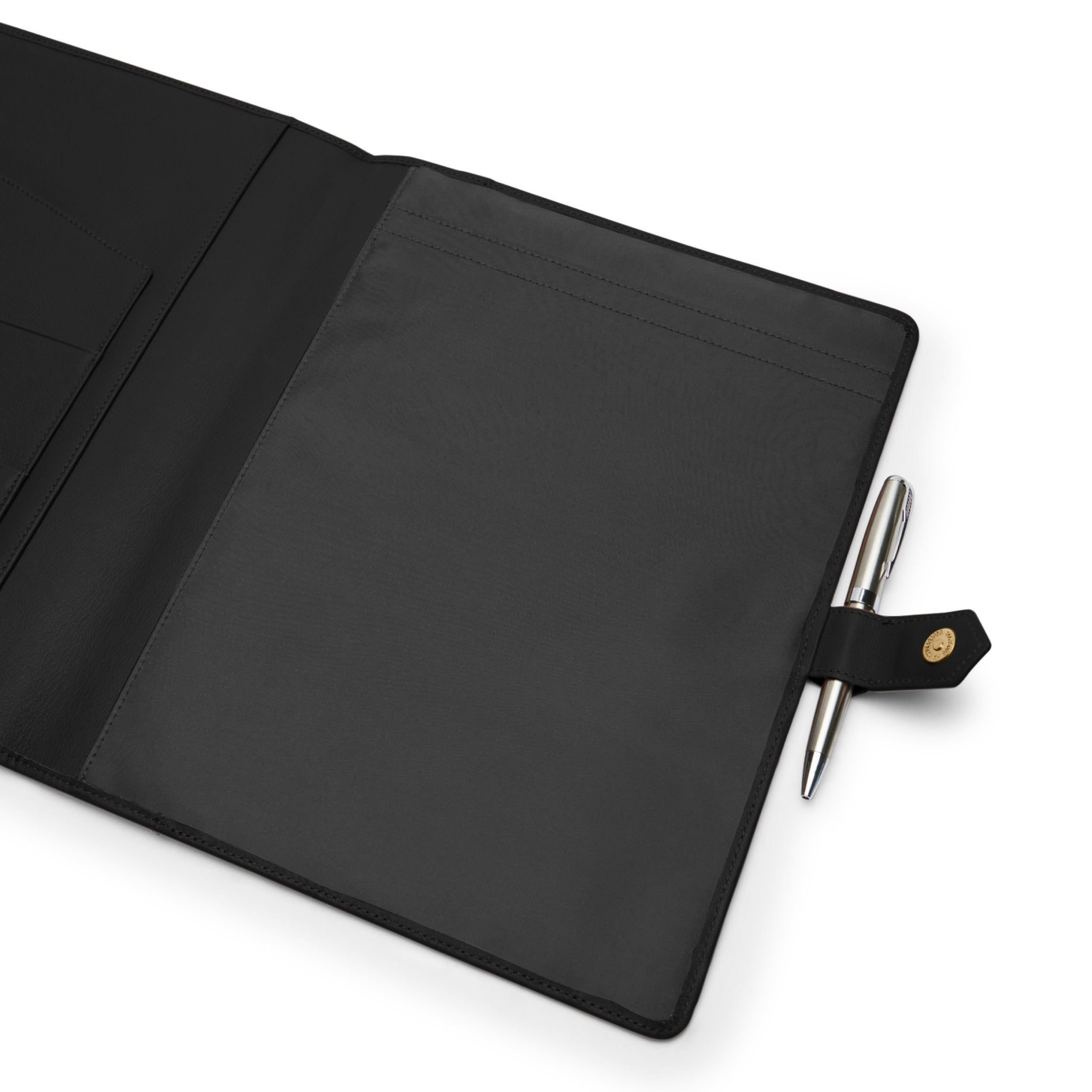 Letter Snap Bound Journal | Full Grain Leather, Refined Writing