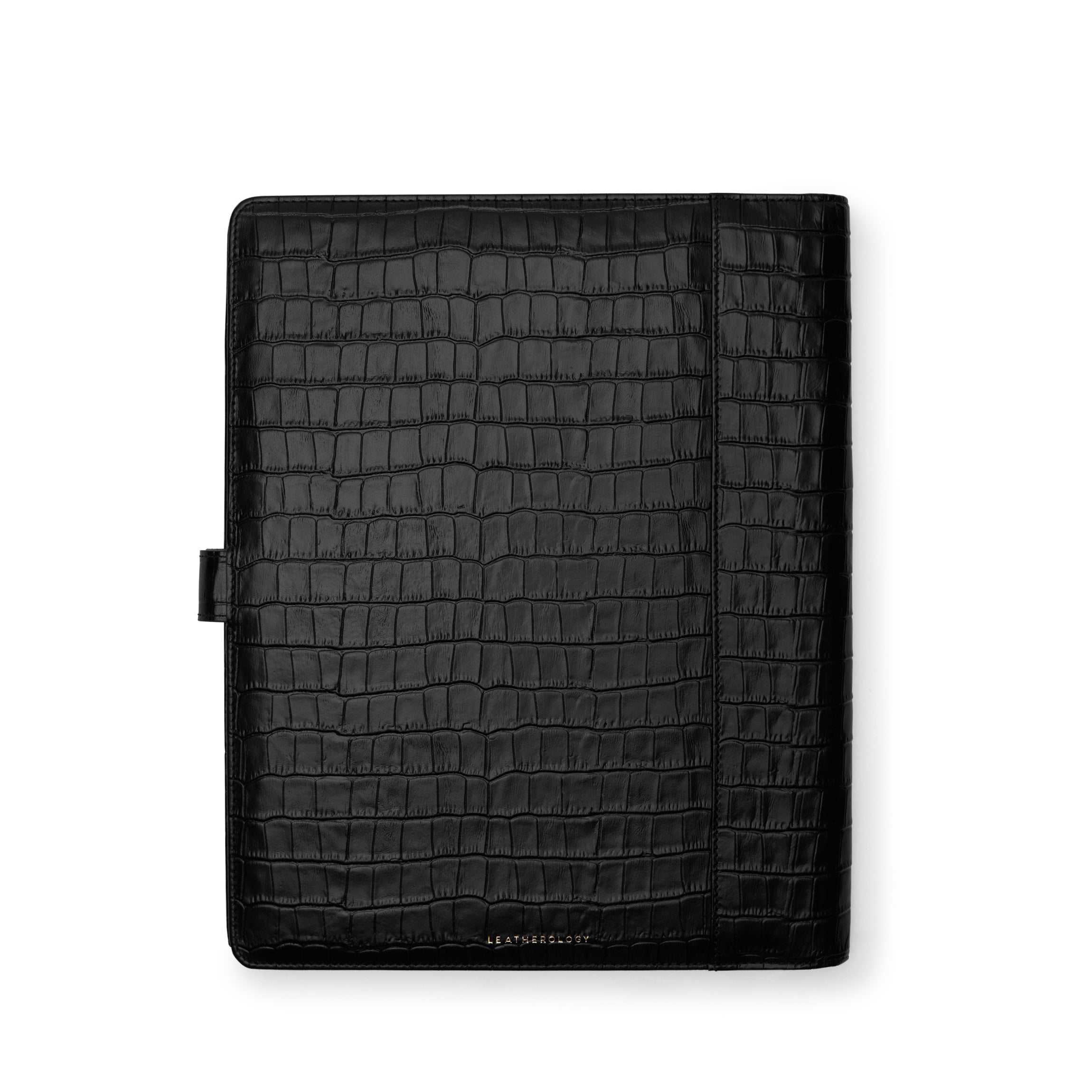 Letter Snap Bound Journal | Full grain leather, refined writing