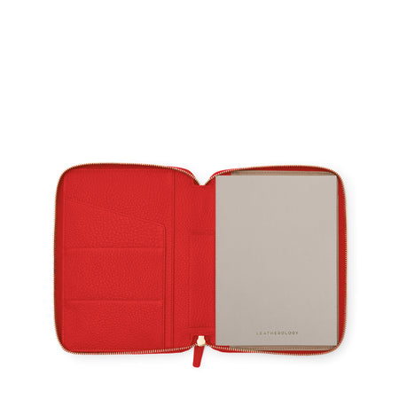 A5 Zippered Journal | Full grain leather, compact and secure