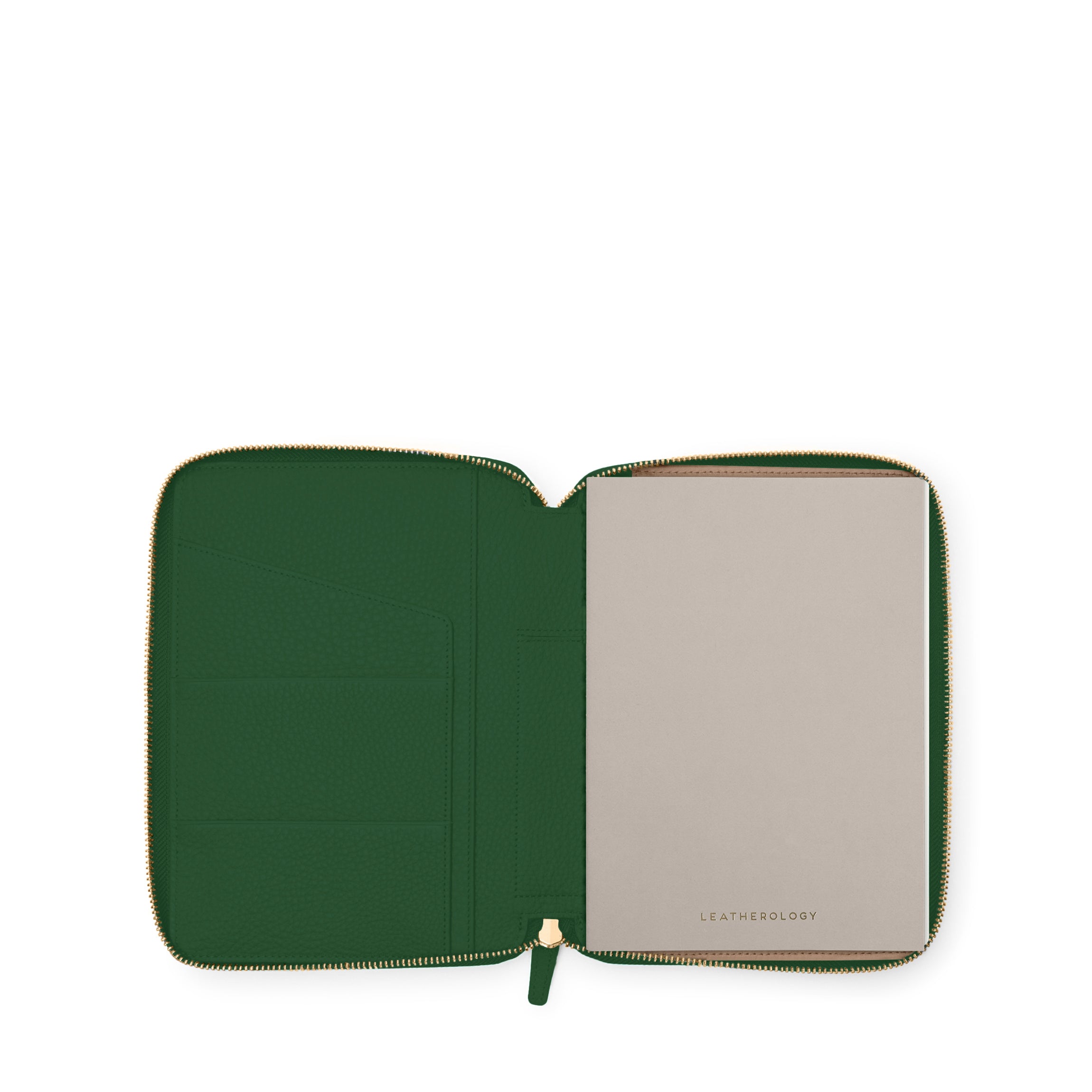 A5 Zippered Journal | Full grain leather, compact and secure