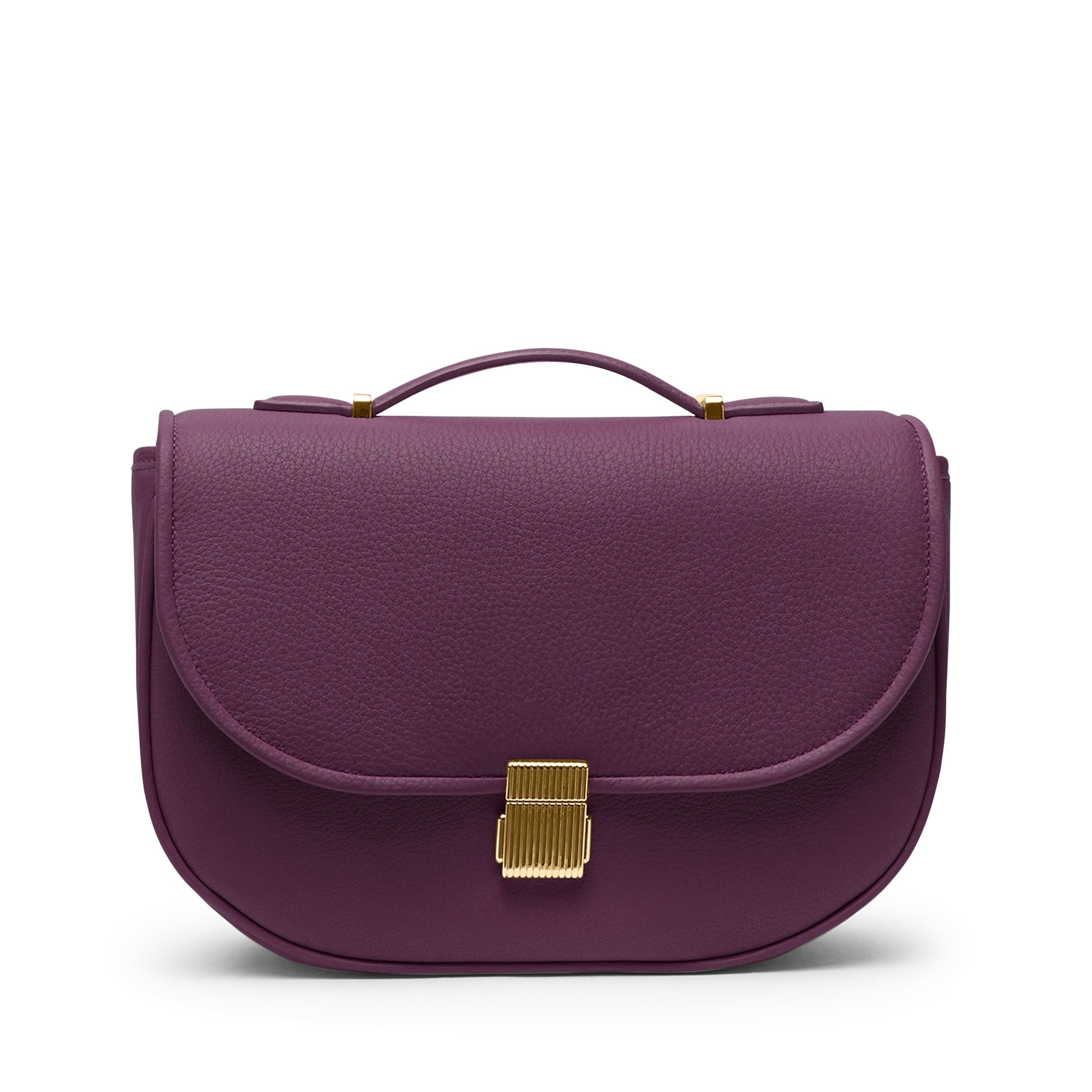 Katy Medium Saddle Bag | Full grain leather, classic crossbody