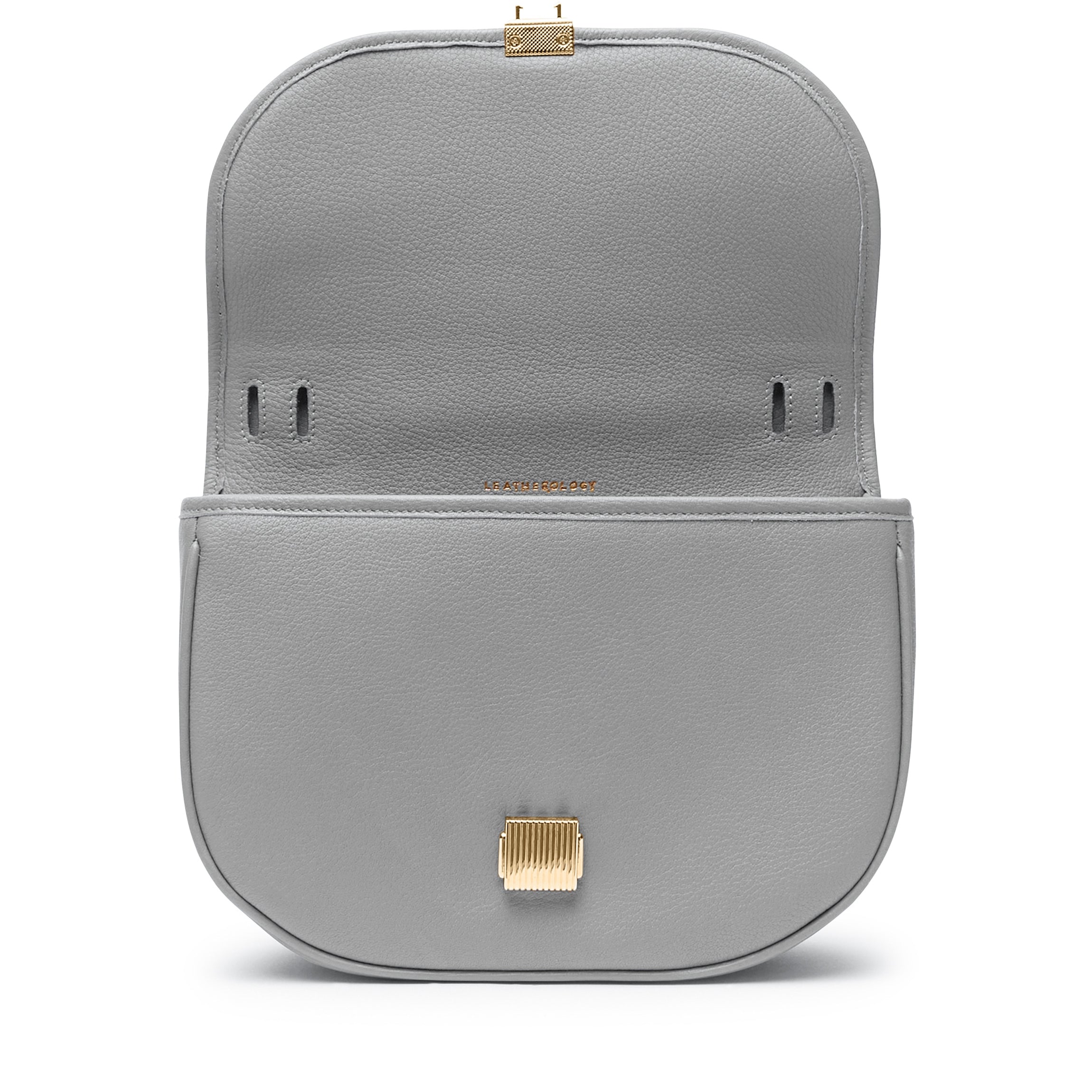 Katy Medium Saddle Bag Smoke