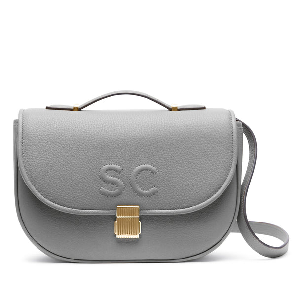 Katy Medium Saddle Bag Smoke