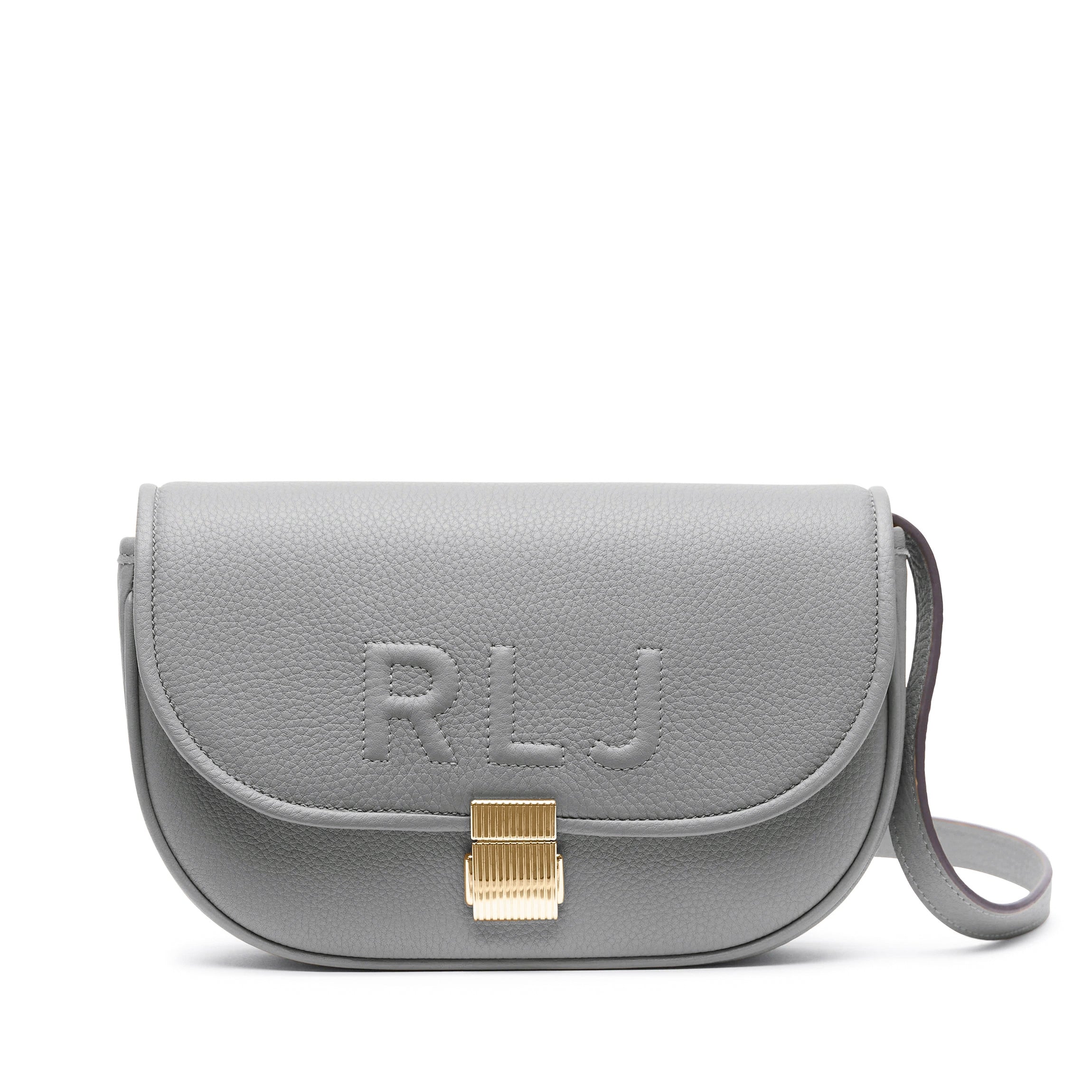 Katy Small Saddle Crossbody Smoke