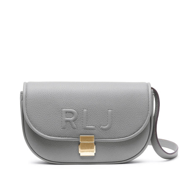 Katy Small Saddle Crossbody Smoke