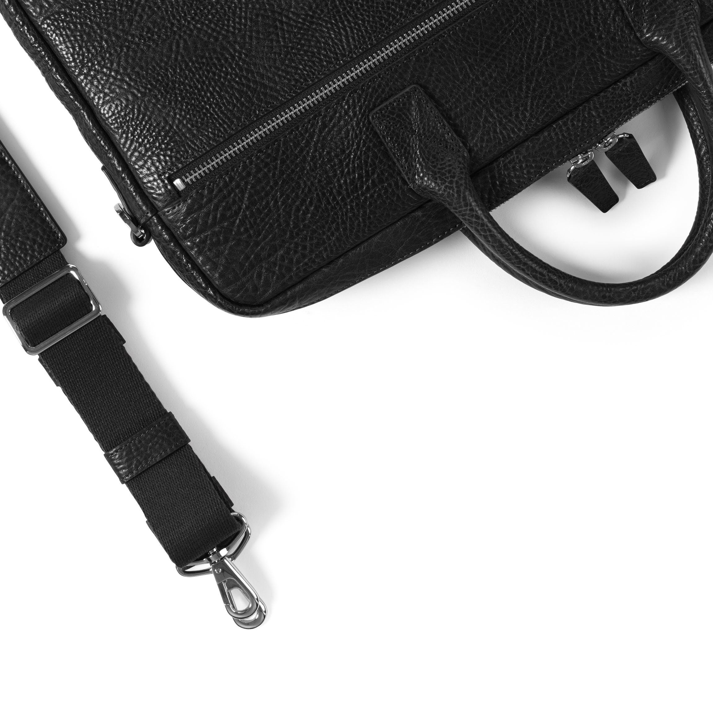 Knox Slim Laptop Bag | Full grain leather, sleek tech carry