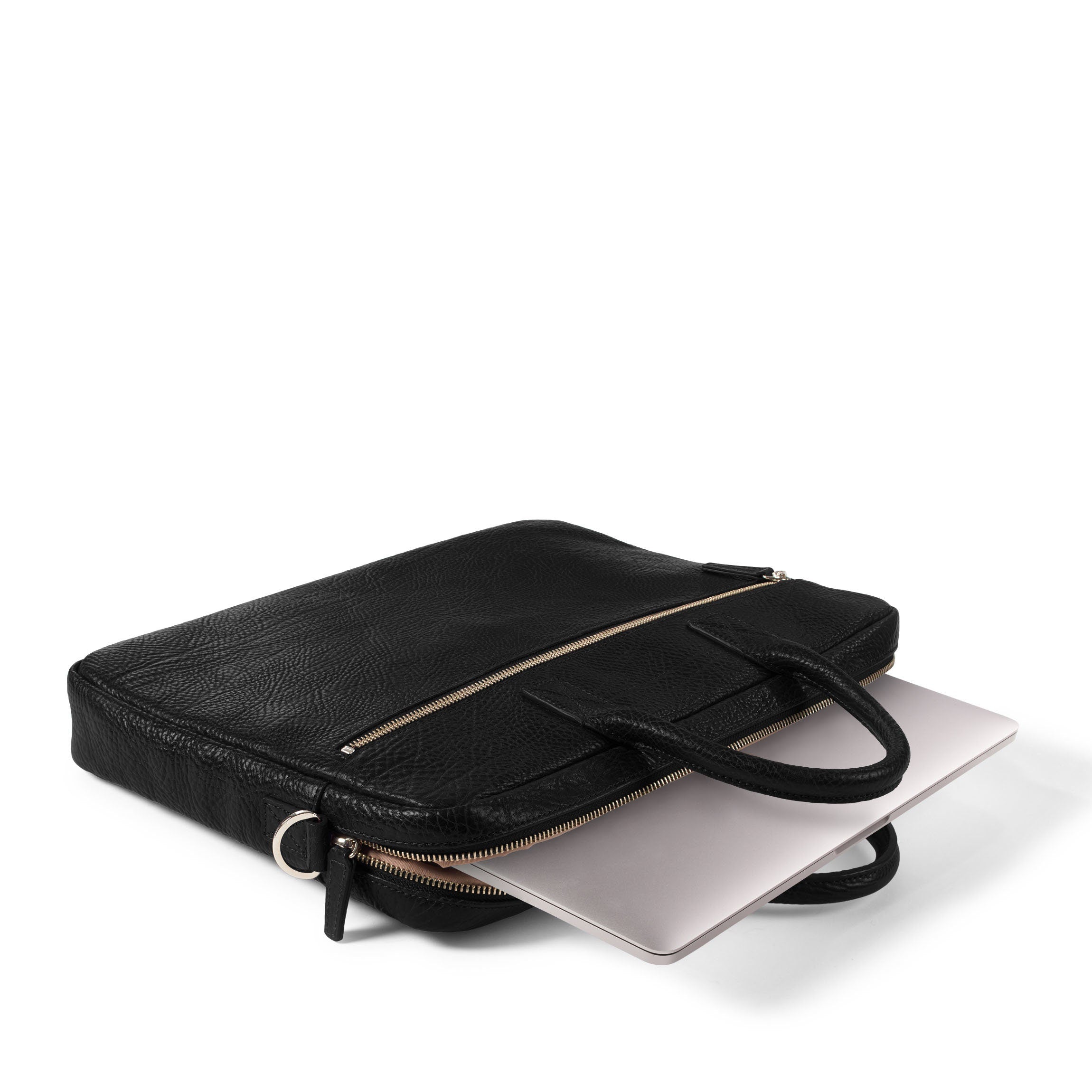 Knox Slim Laptop Bag | Full grain leather, sleek tech carry